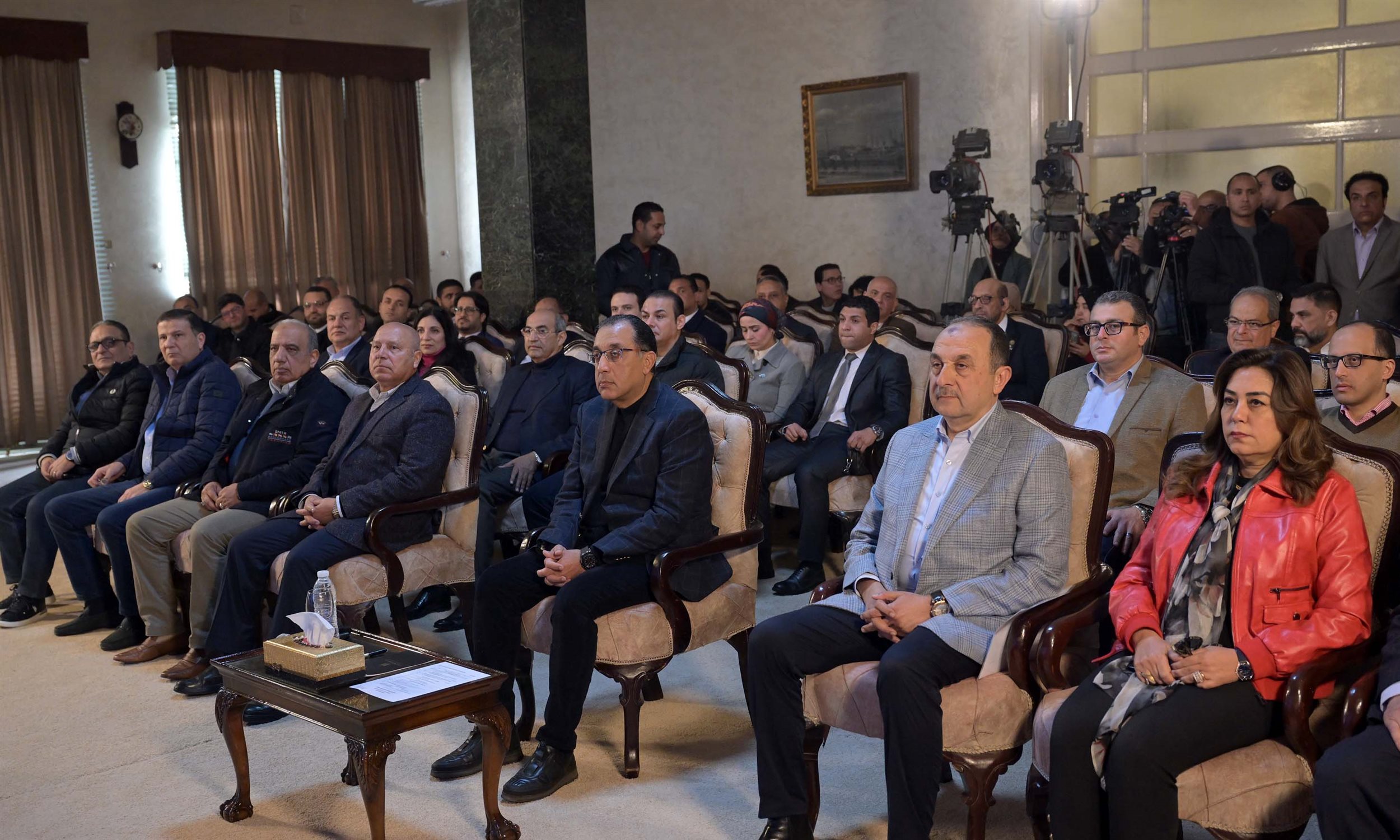 رئيس الوزراء يتفقد منطقة المصانع الجديدة بغزل المحلة