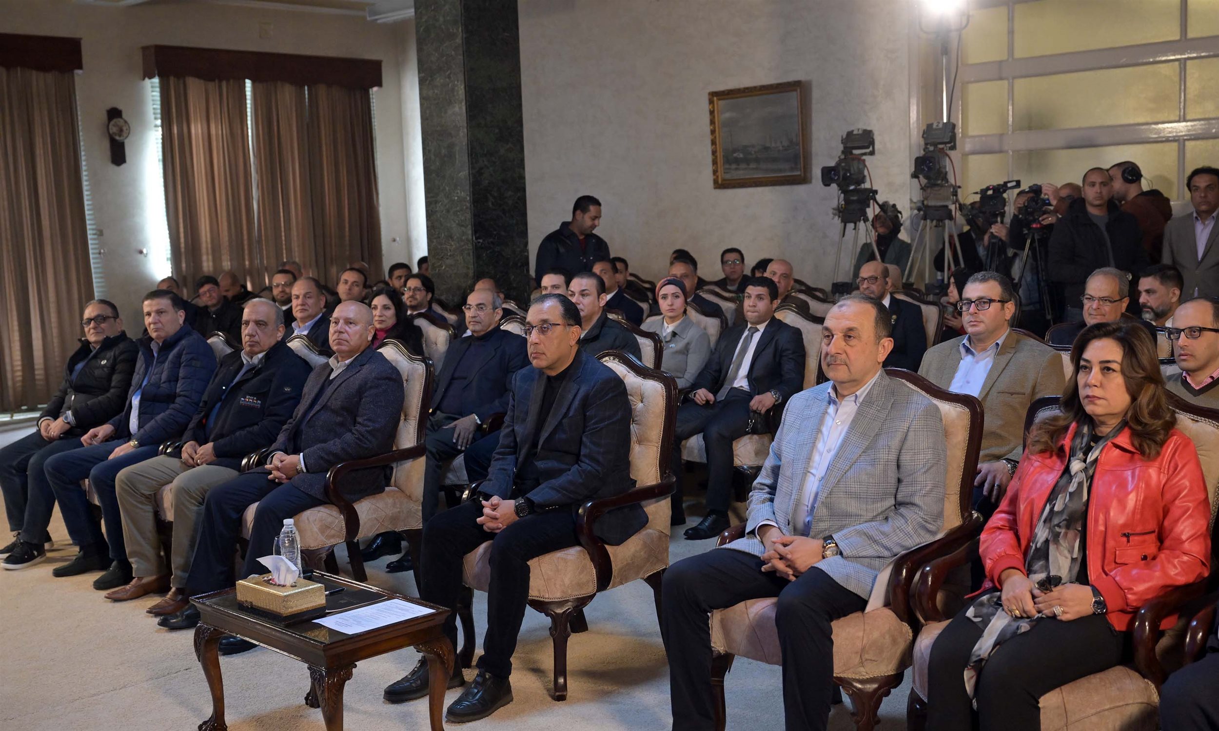 رئيس الوزراء يتفقد منطقة المصانع الجديدة بغزل المحلة