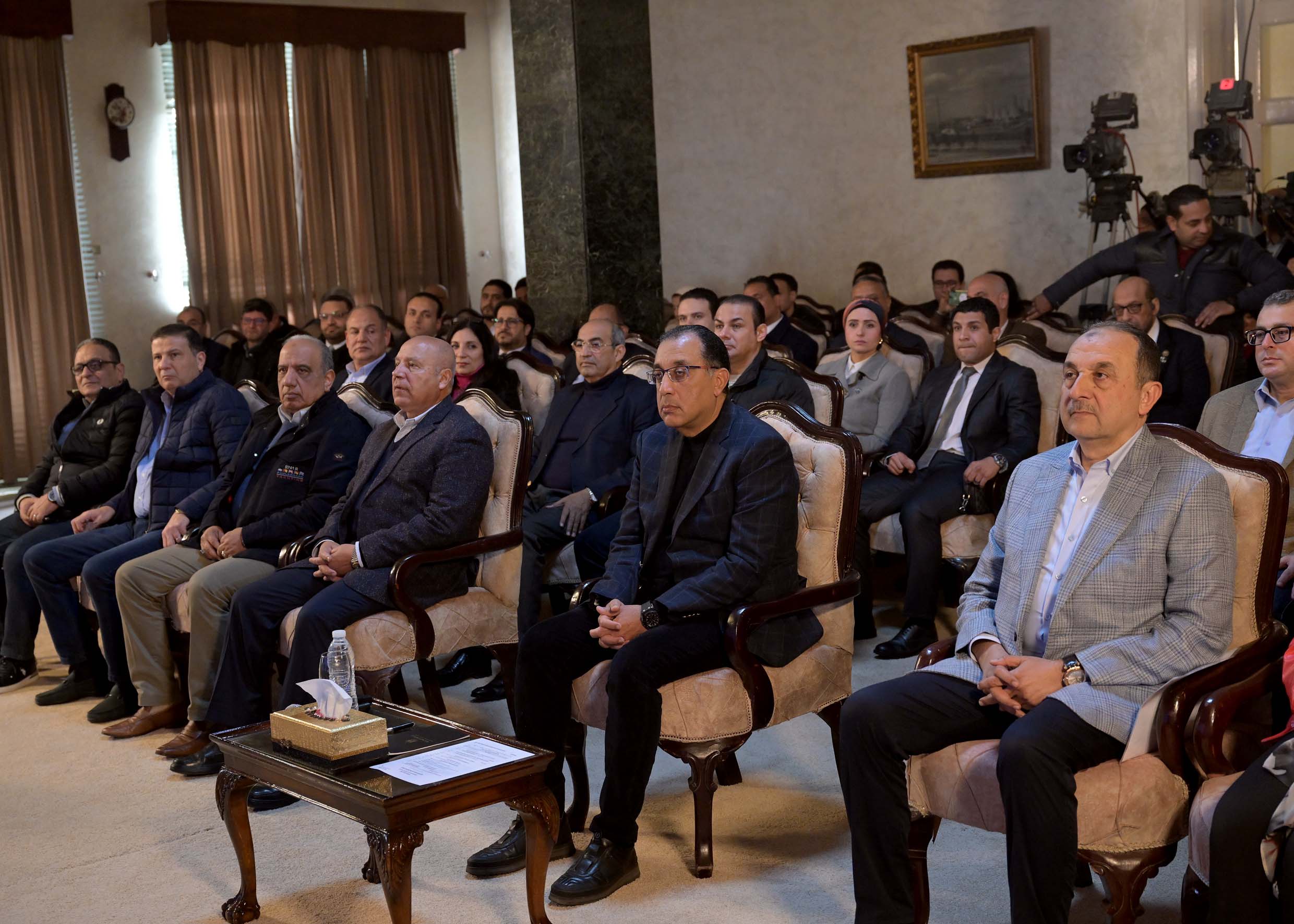 رئيس الوزراء يتفقد منطقة المصانع الجديدة بغزل المحلة