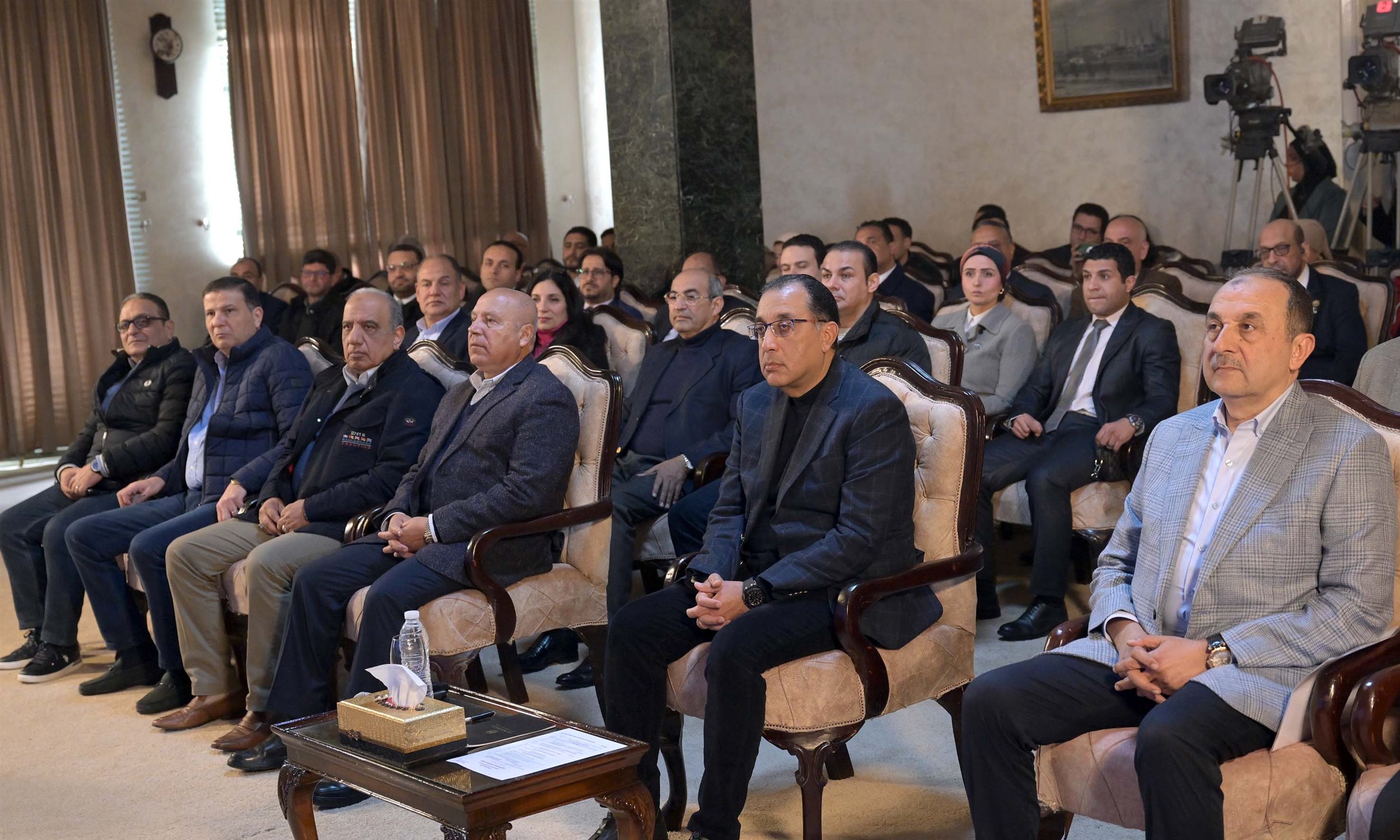 رئيس الوزراء يتفقد منطقة المصانع الجديدة بغزل المحلة