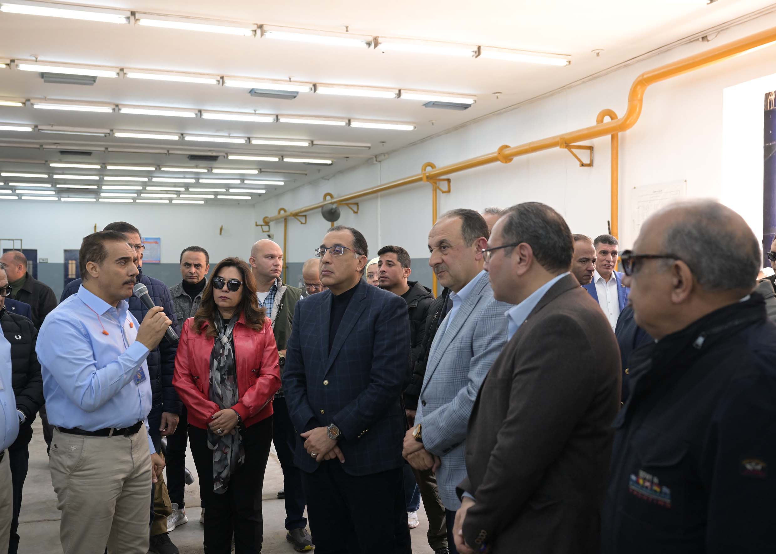 رئيس الوزراء يتفقد منطقة المصانع الجديدة بغزل المحلة