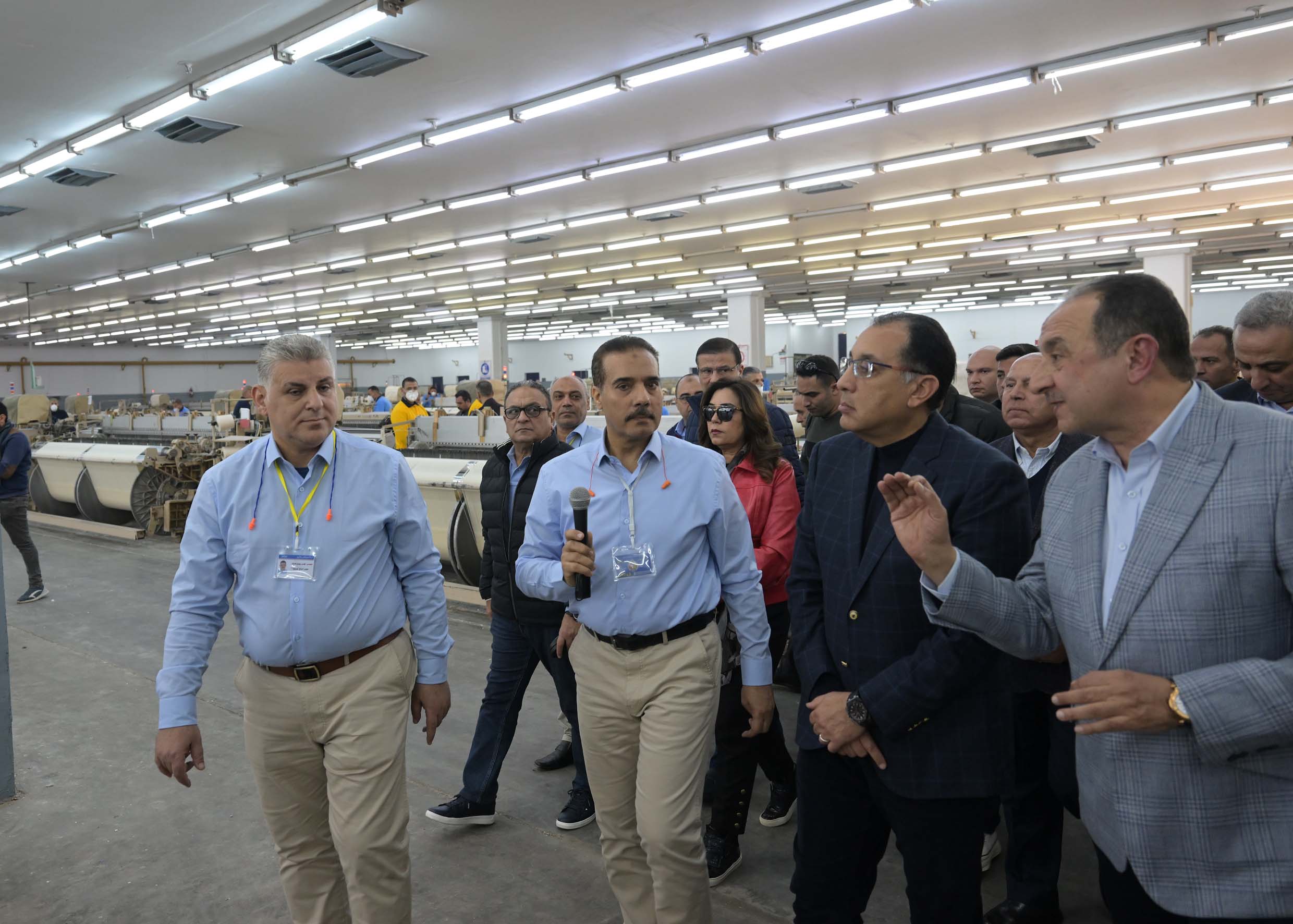 رئيس الوزراء يتفقد منطقة المصانع الجديدة بغزل المحلة