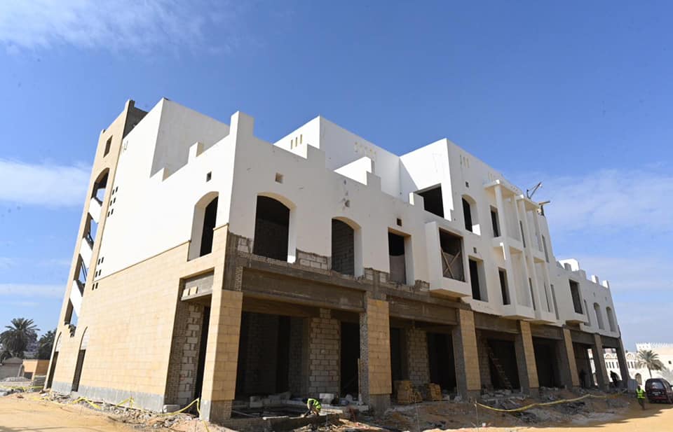 وزير الإسكان يتفقد مشروع حديقة تلال الفسطاط
