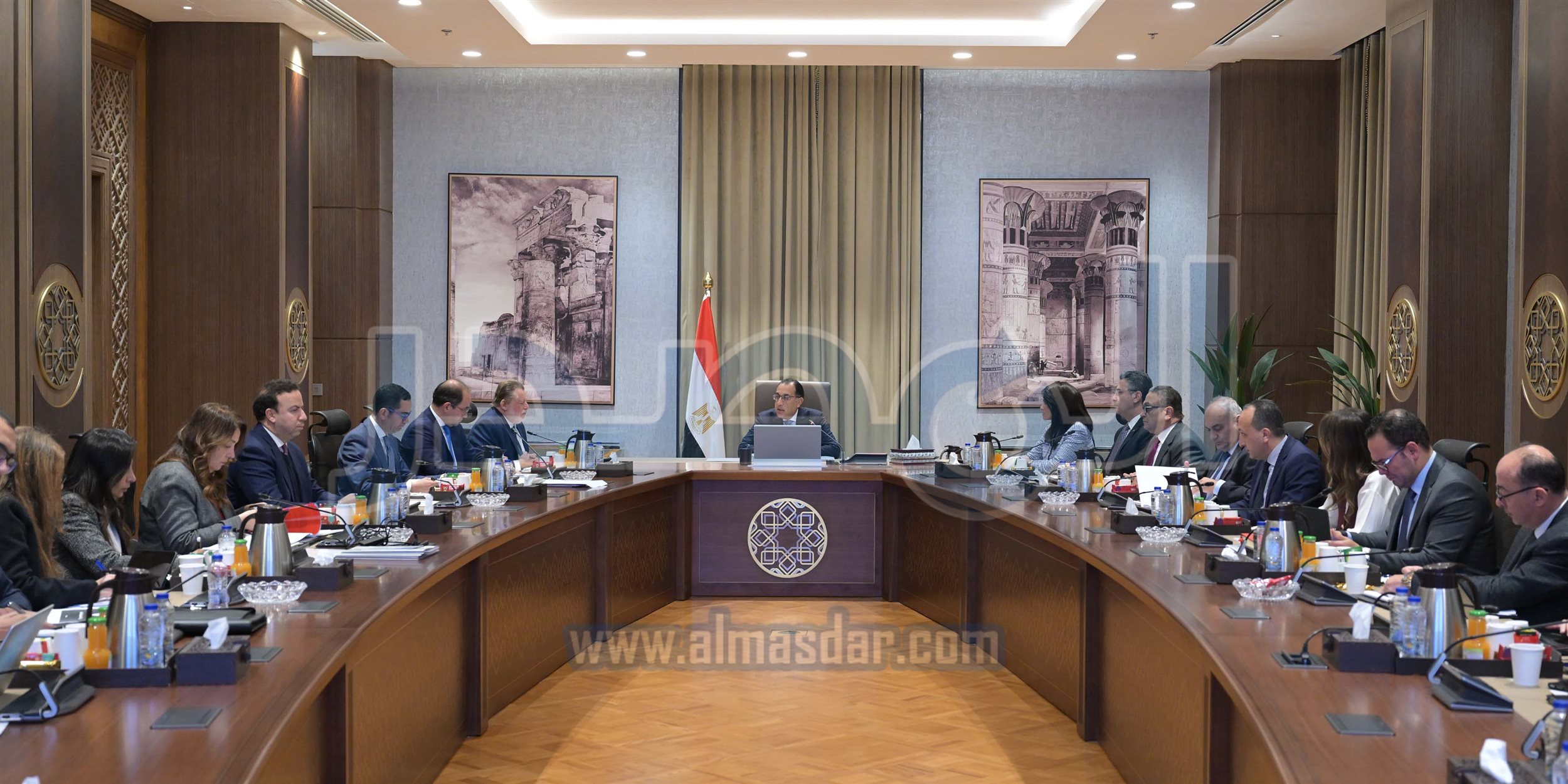 رئيس الوزراء يترأس اجتماع المجموعة الوزارية الاقتصادية