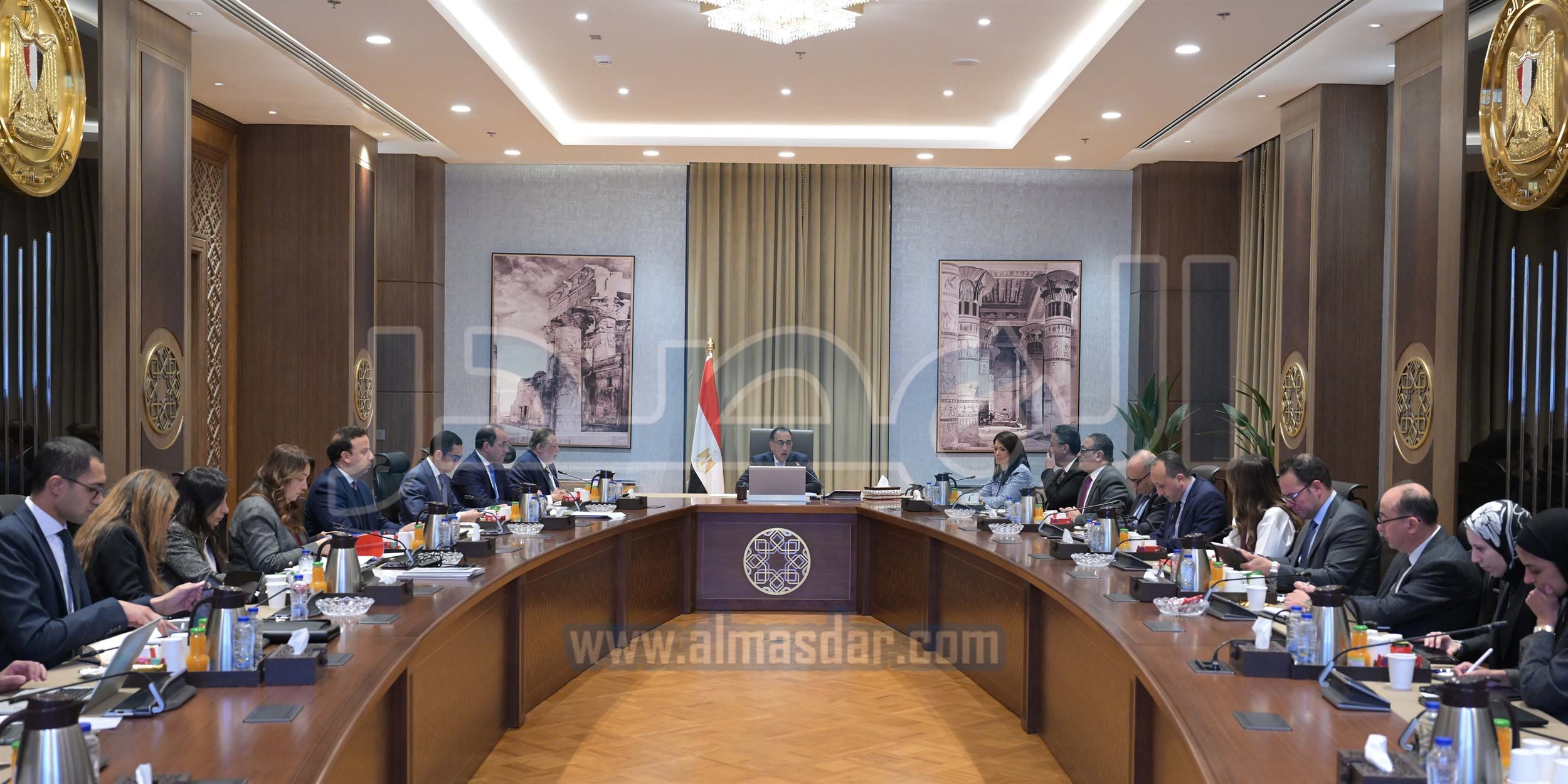 رئيس الوزراء يترأس اجتماع المجموعة الوزارية الاقتصادية