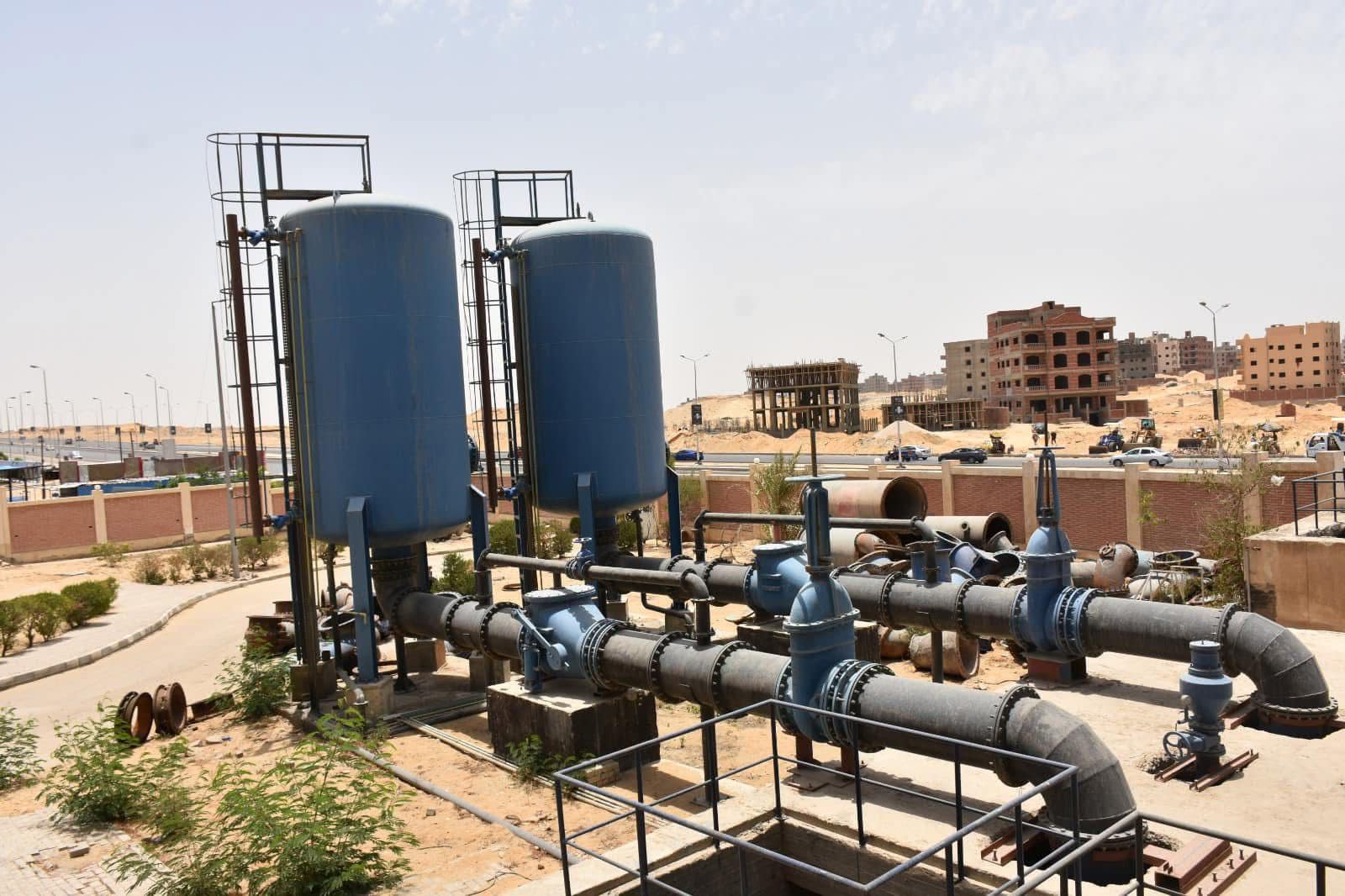 المشروعات السكنية والمرافق والمحطات بمدينة القاهرة الجديدة
