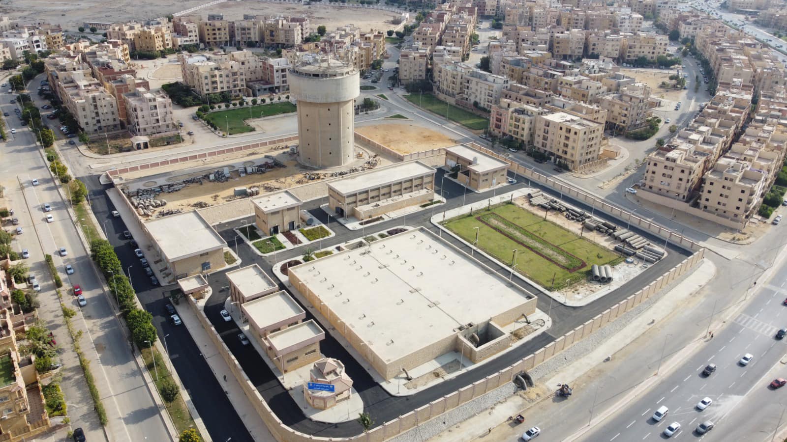 المشروعات السكنية والمرافق والمحطات بمدينة القاهرة الجديدة