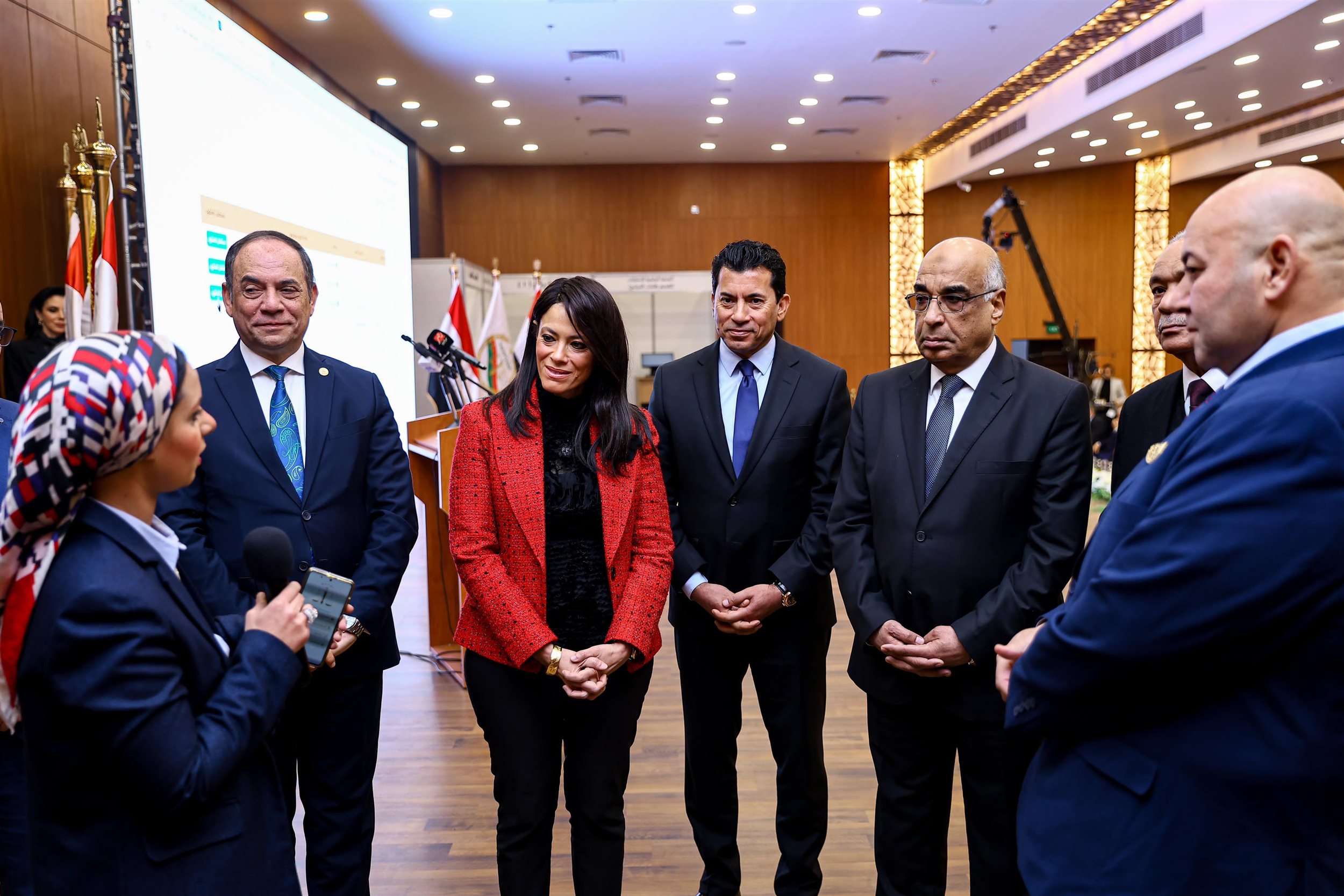 المشاط تشهد إطلاق مشروعي التصويت الإلكتروني وبرنامج الشكاوى بالنيابة الادارية