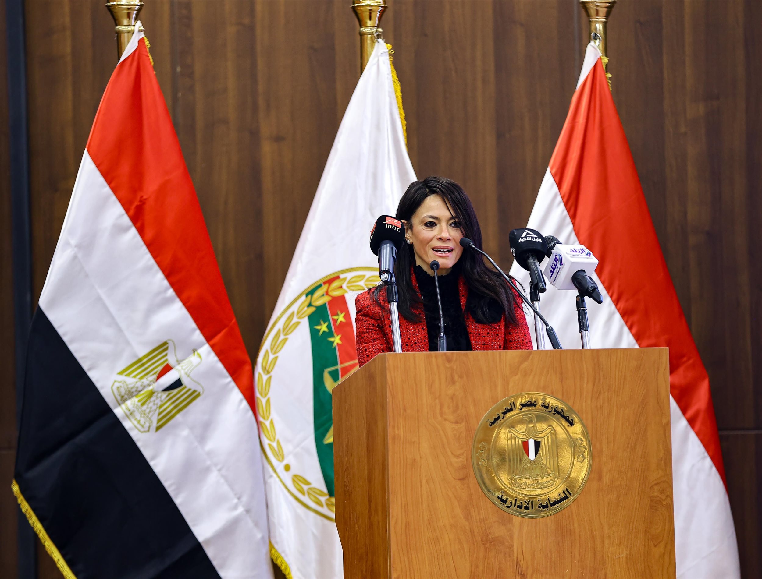 المشاط تشهد إطلاق مشروعي التصويت الإلكتروني وبرنامج الشكاوى بالنيابة الادارية