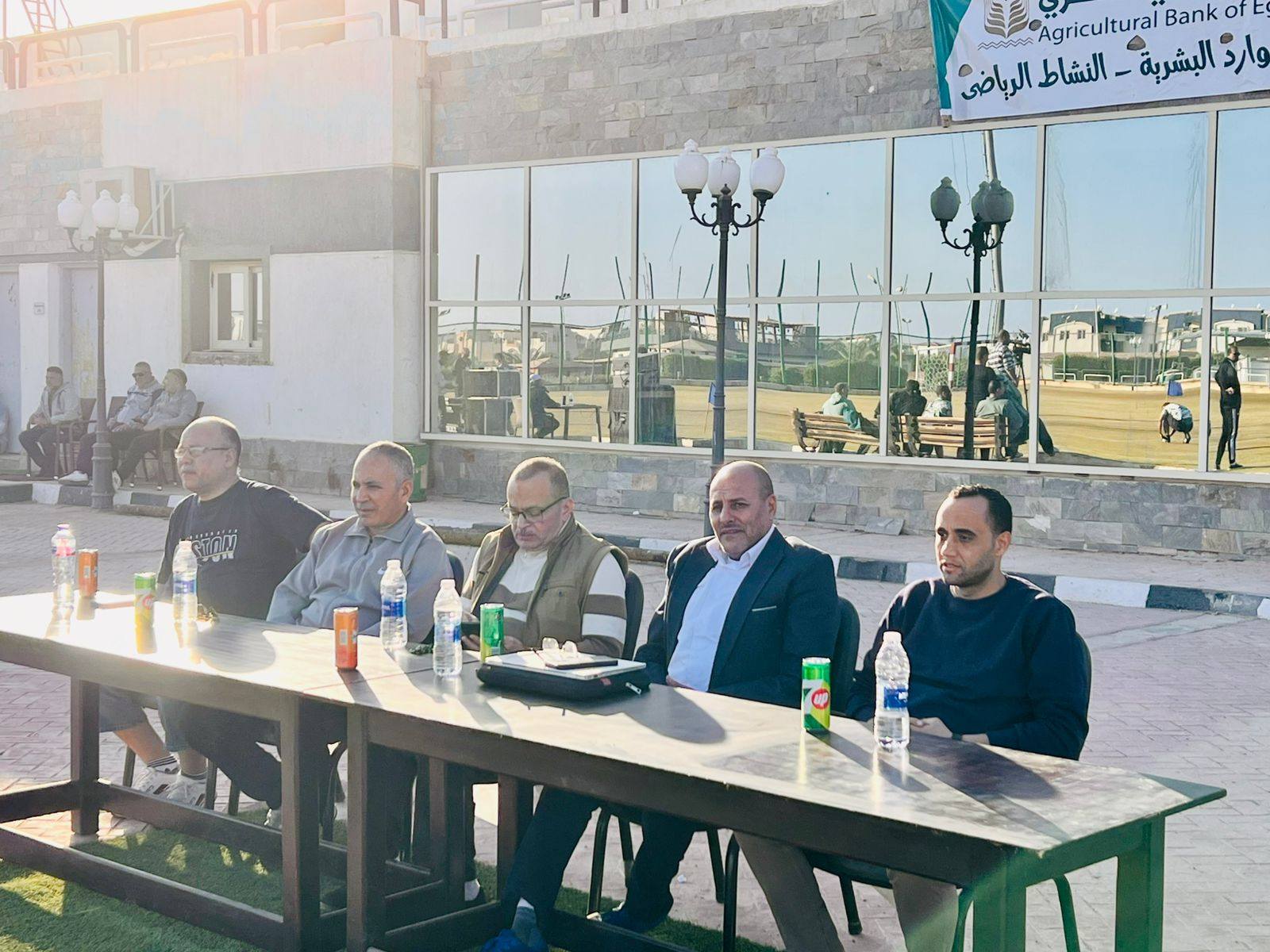 المدينة الشبابية تستضيف بطولة قطاعات البنك الزراعي لكرة القدم
