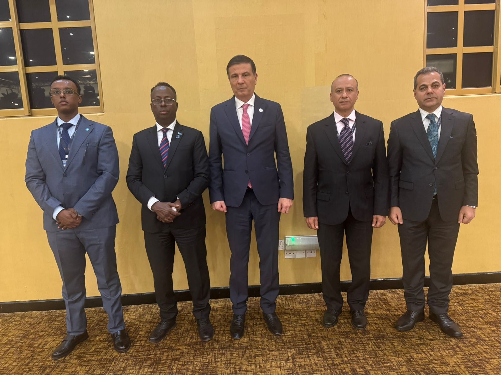 وزير الزراعة يجتمع مع نظيريه السنغالي والصومالي