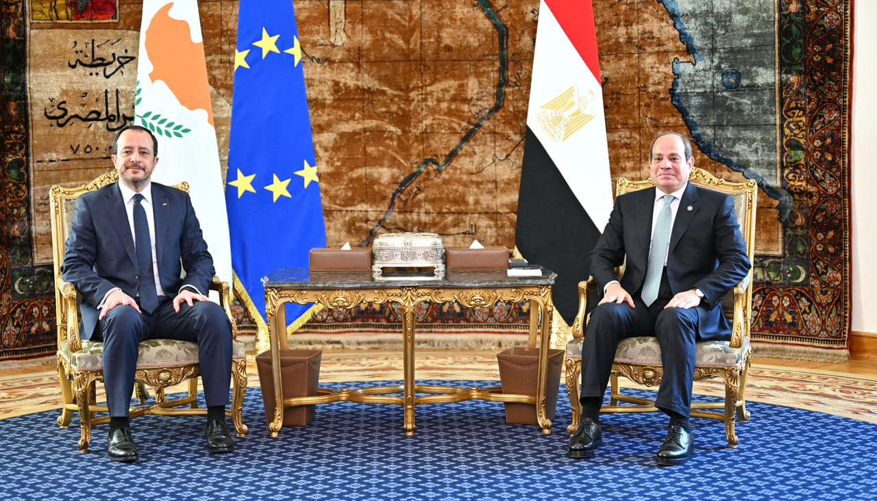 السيسي يلتقي نظيره القبرصي