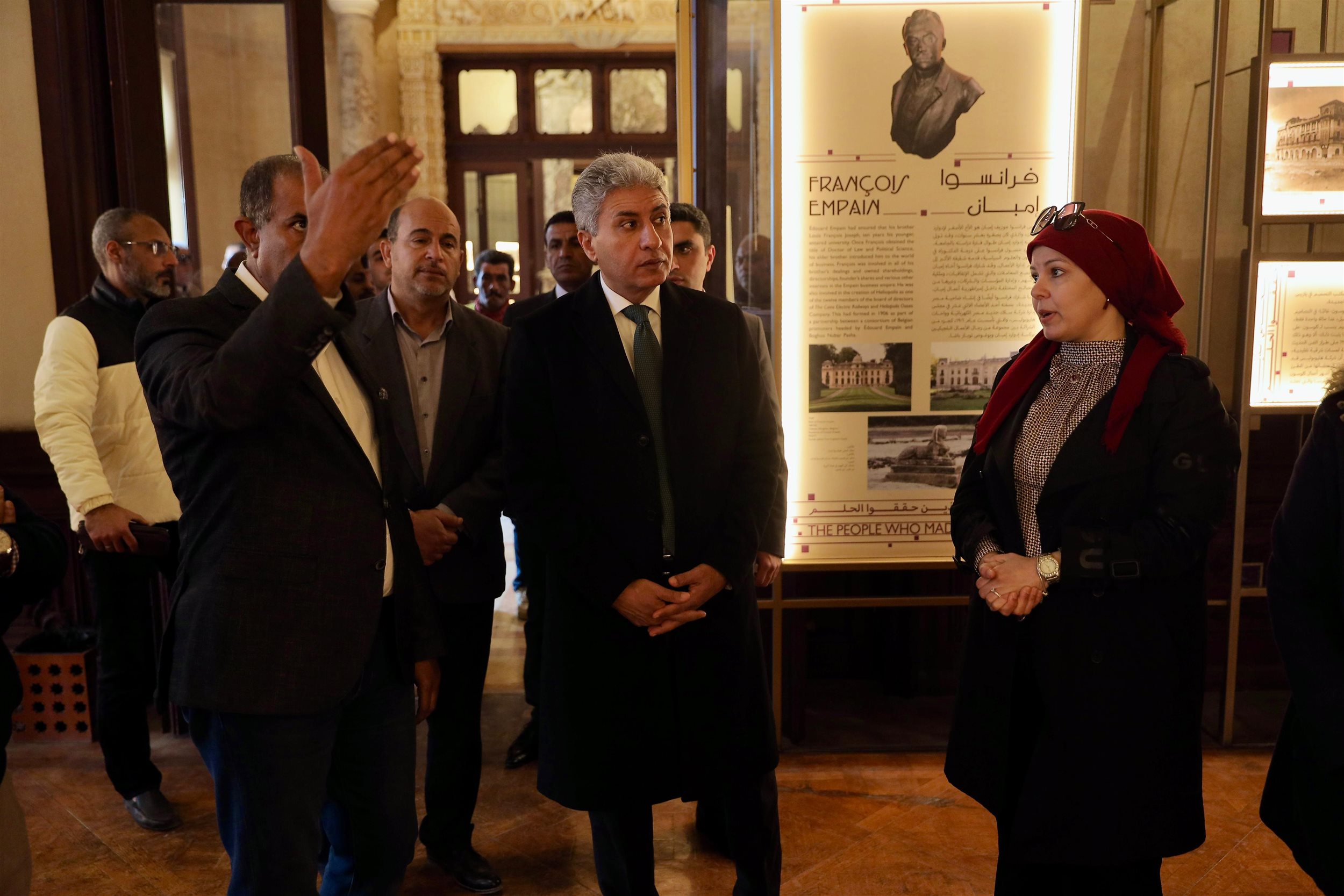 وزير السياحة والآثار يتفقد قصر البارون إمبان بمصر الجديدة