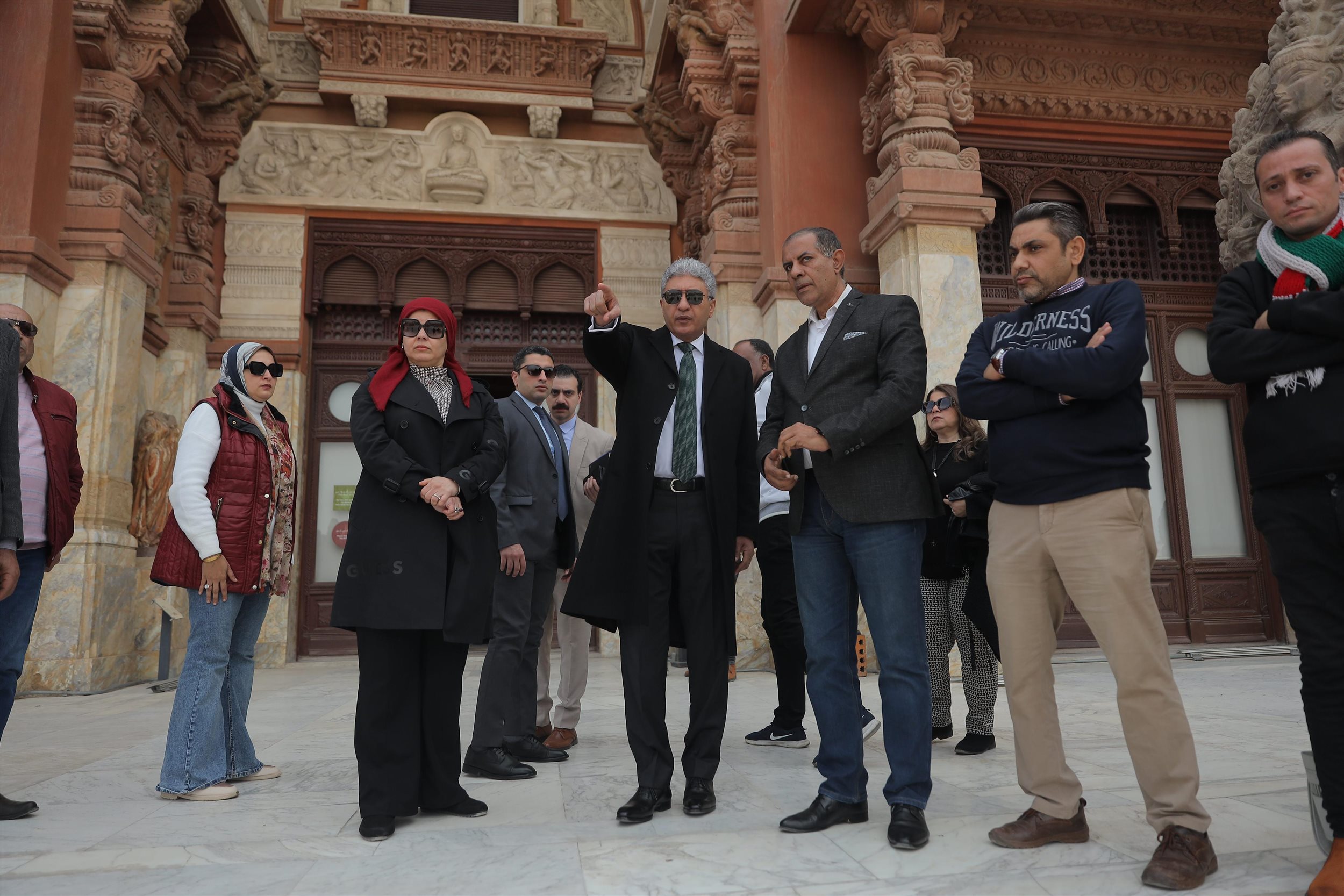 وزير السياحة والآثار يتفقد قصر البارون إمبان بمصر الجديدة