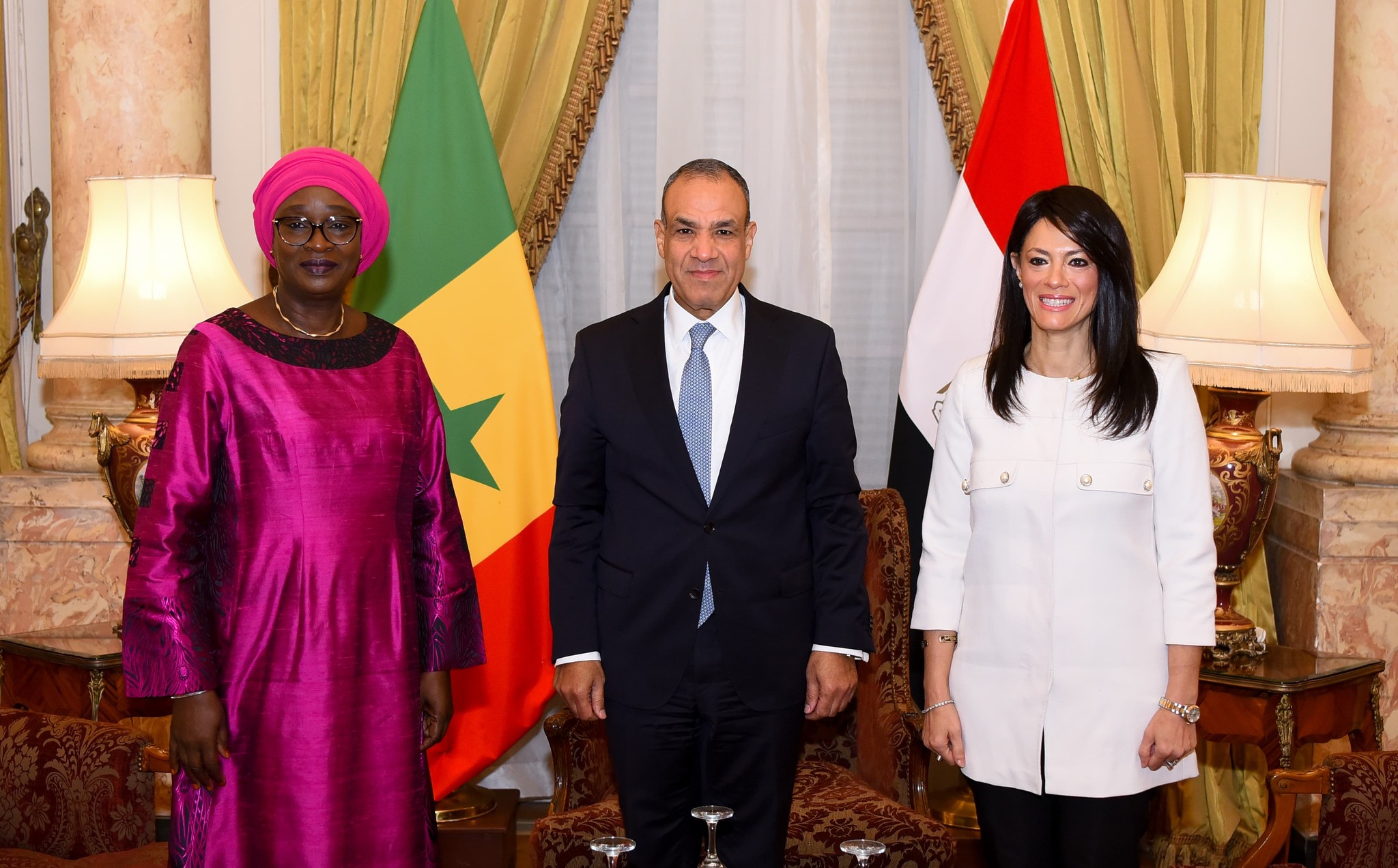جلسة مباحثات ثنائية بين مصر والسنغال