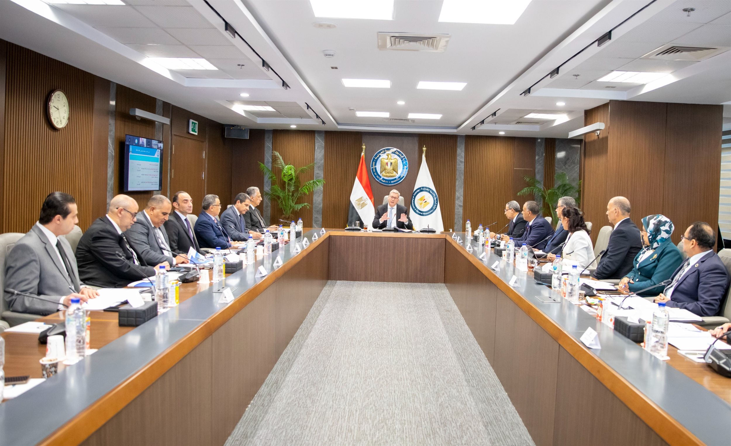 اجتماع اعتماد الموازنة الاستثمارية التخطيطية للشركة العامة للبترول