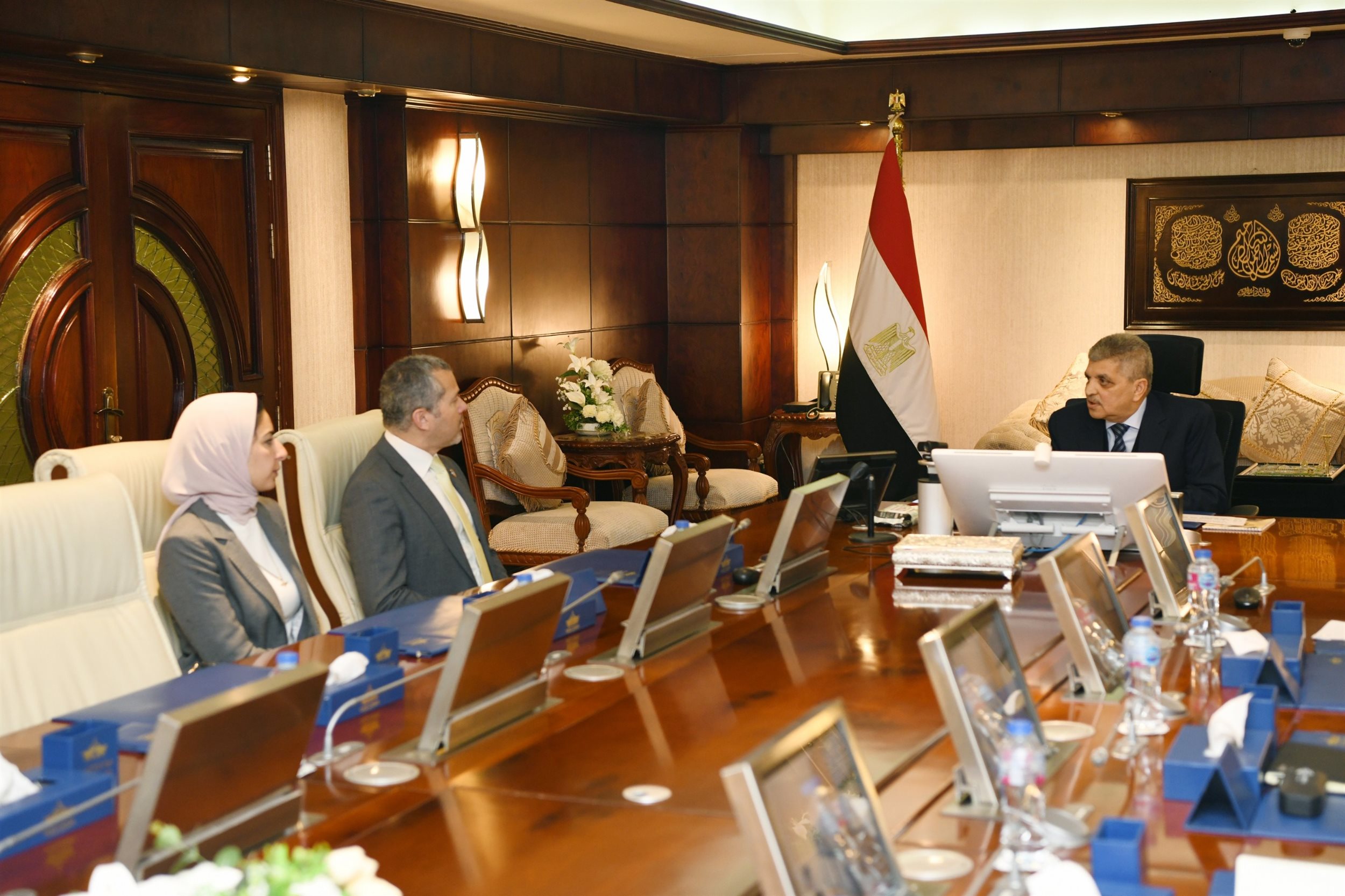 أسامة ربيع يبحث مع الأمين العام للمنظمة البحرية الدولية
