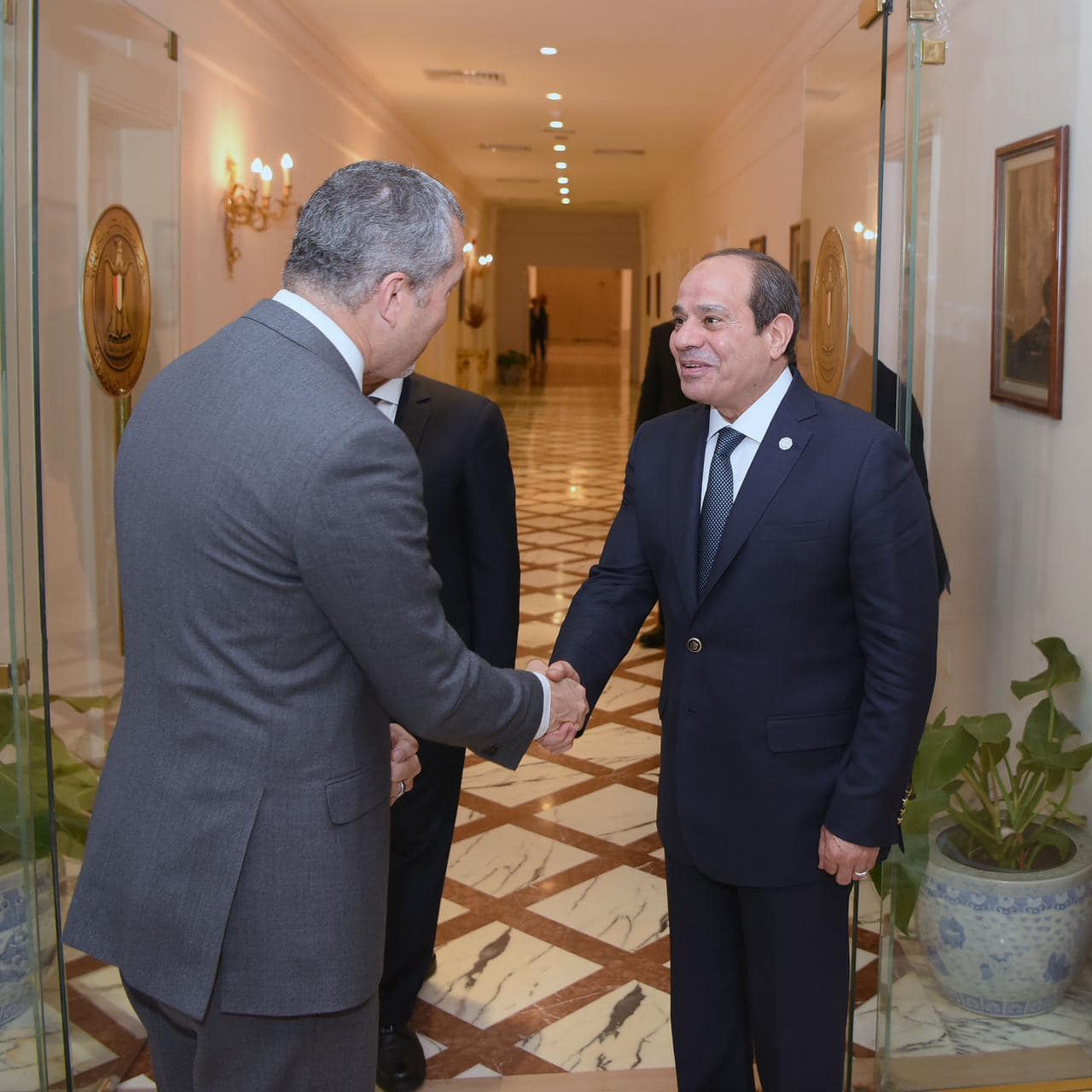 الرئيس السيسي يلتقي سكرتير عام المنظمة البحرية الدولية