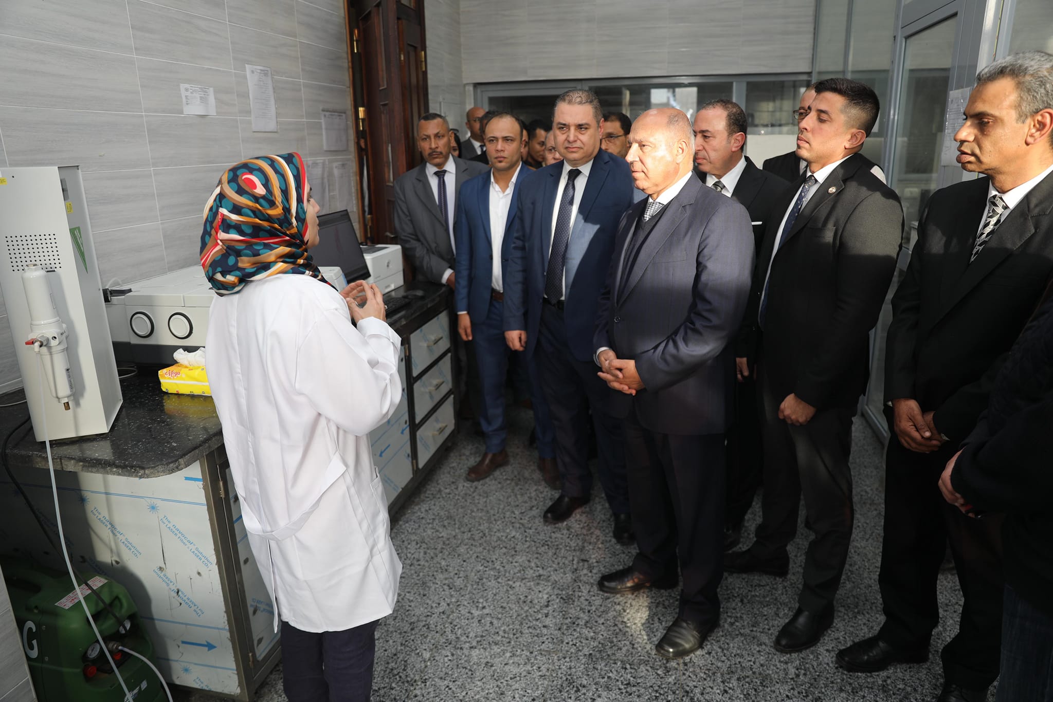 الوزير يتفقد معدلات تنفيذ مشروعات التطوير بمينائى الإسكندرية والدخيلة