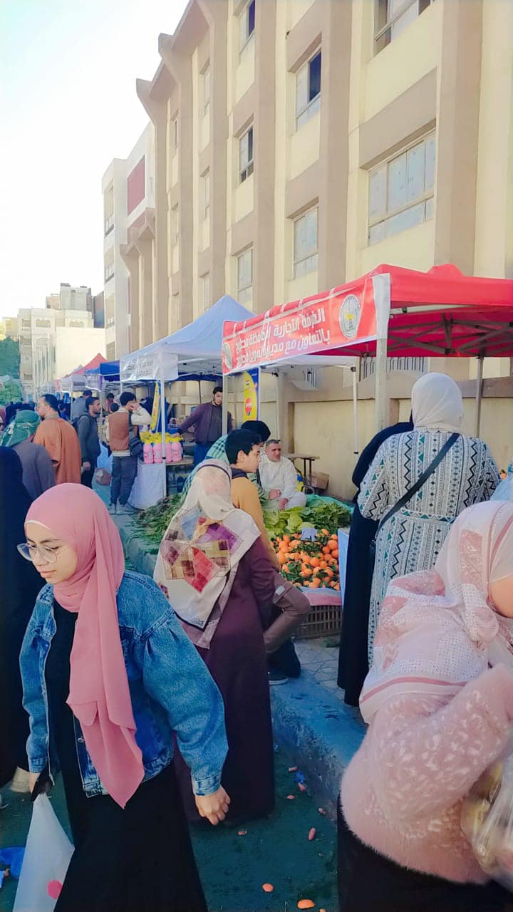 افتتاح سوق اليوم الواحد في مرسى مطروح