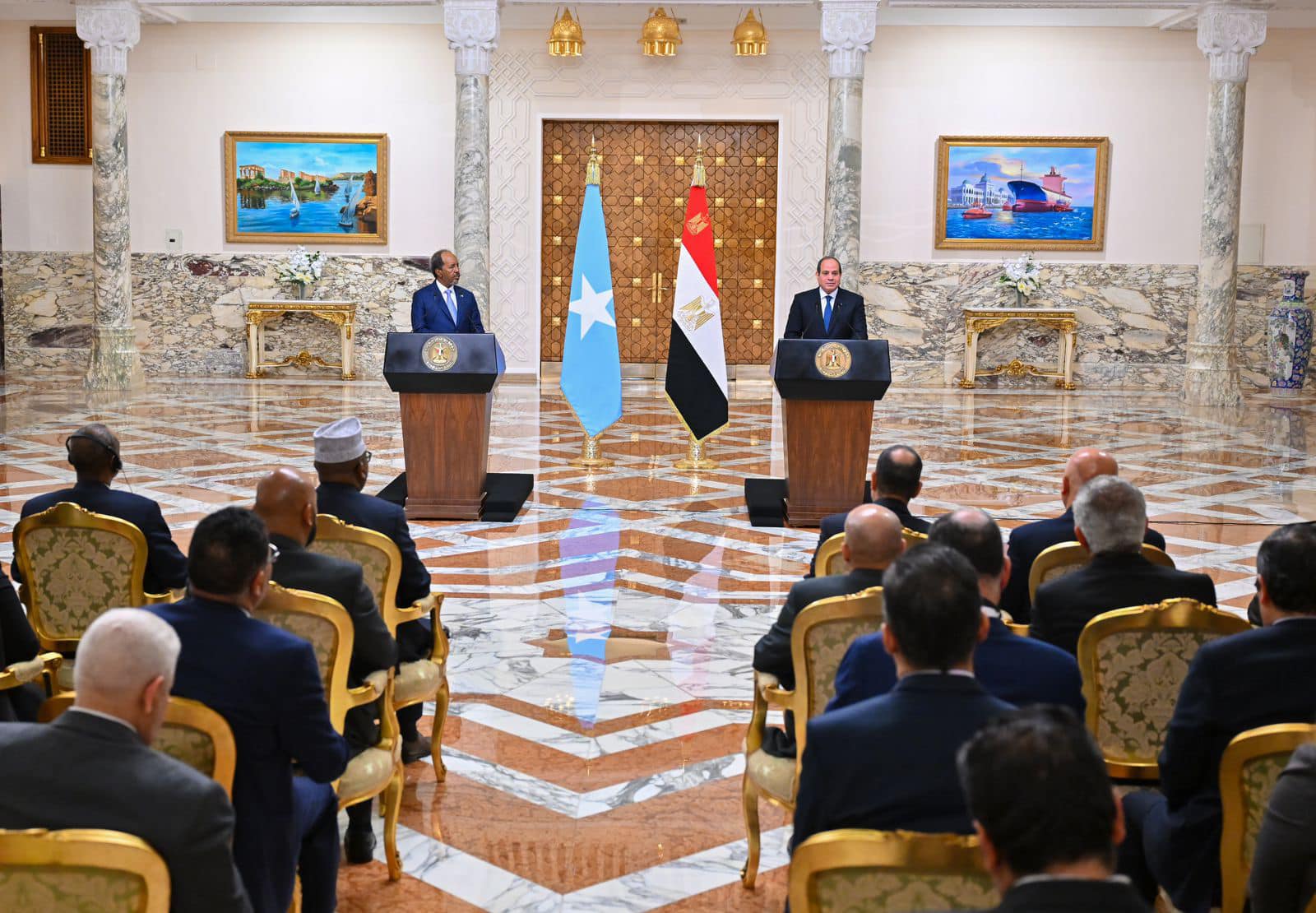 توقيع اتفاقية بين مصر والصومال