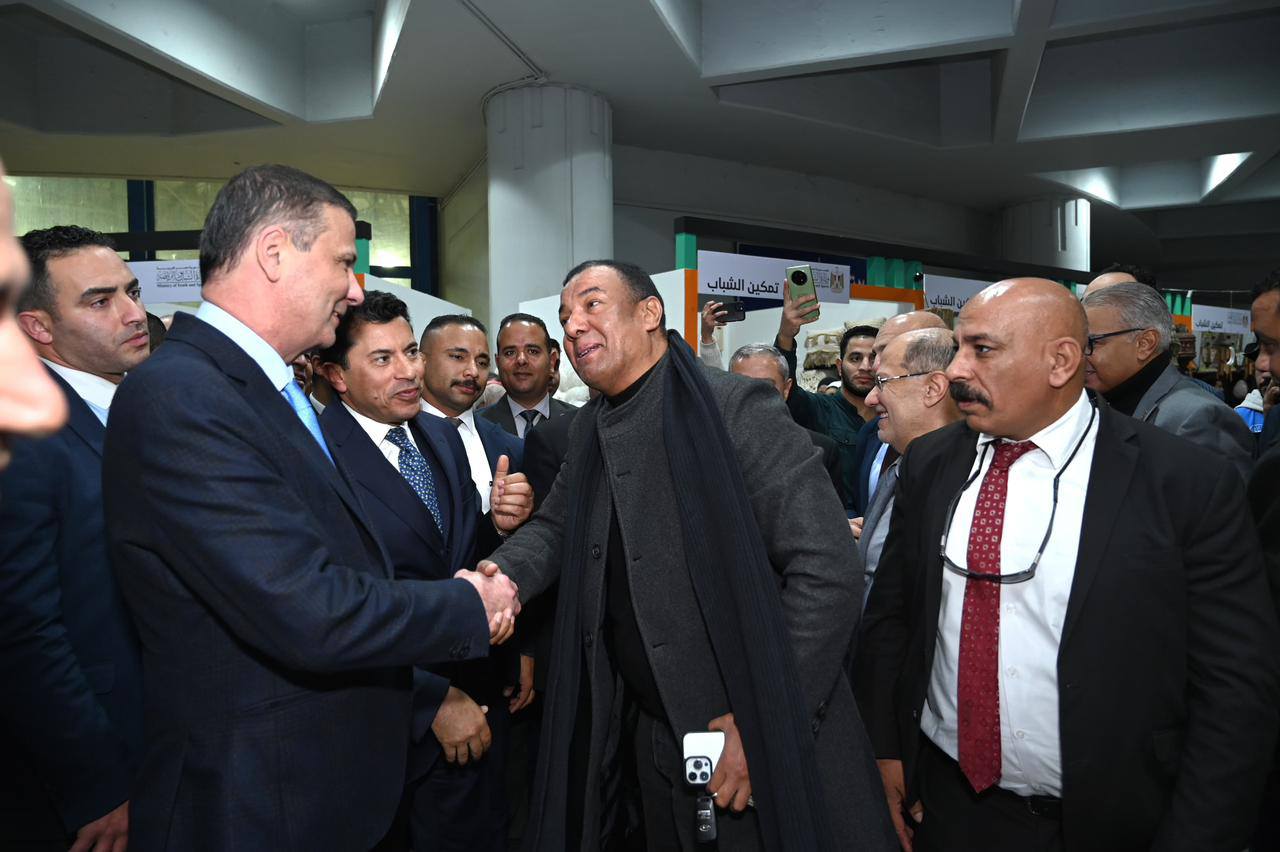 وزير الشباب يفتتح النسخة الثانية معرض بيزنس يا شباب