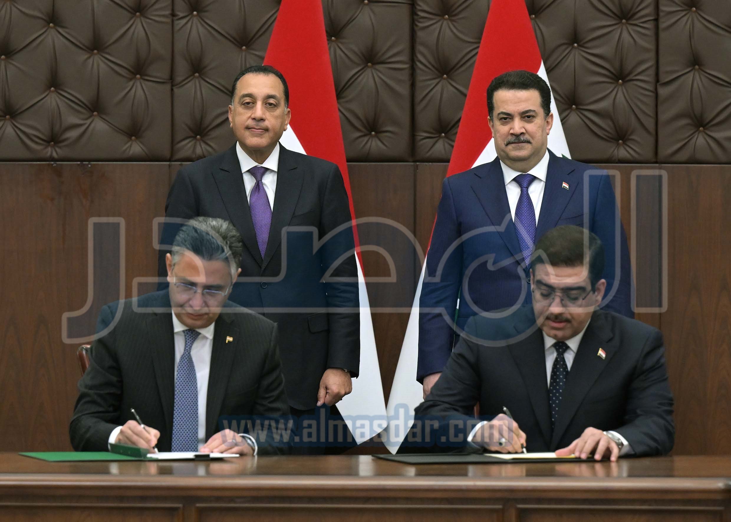 بروتوكول تعاون بين رئيسا وزراء مصر والعراق