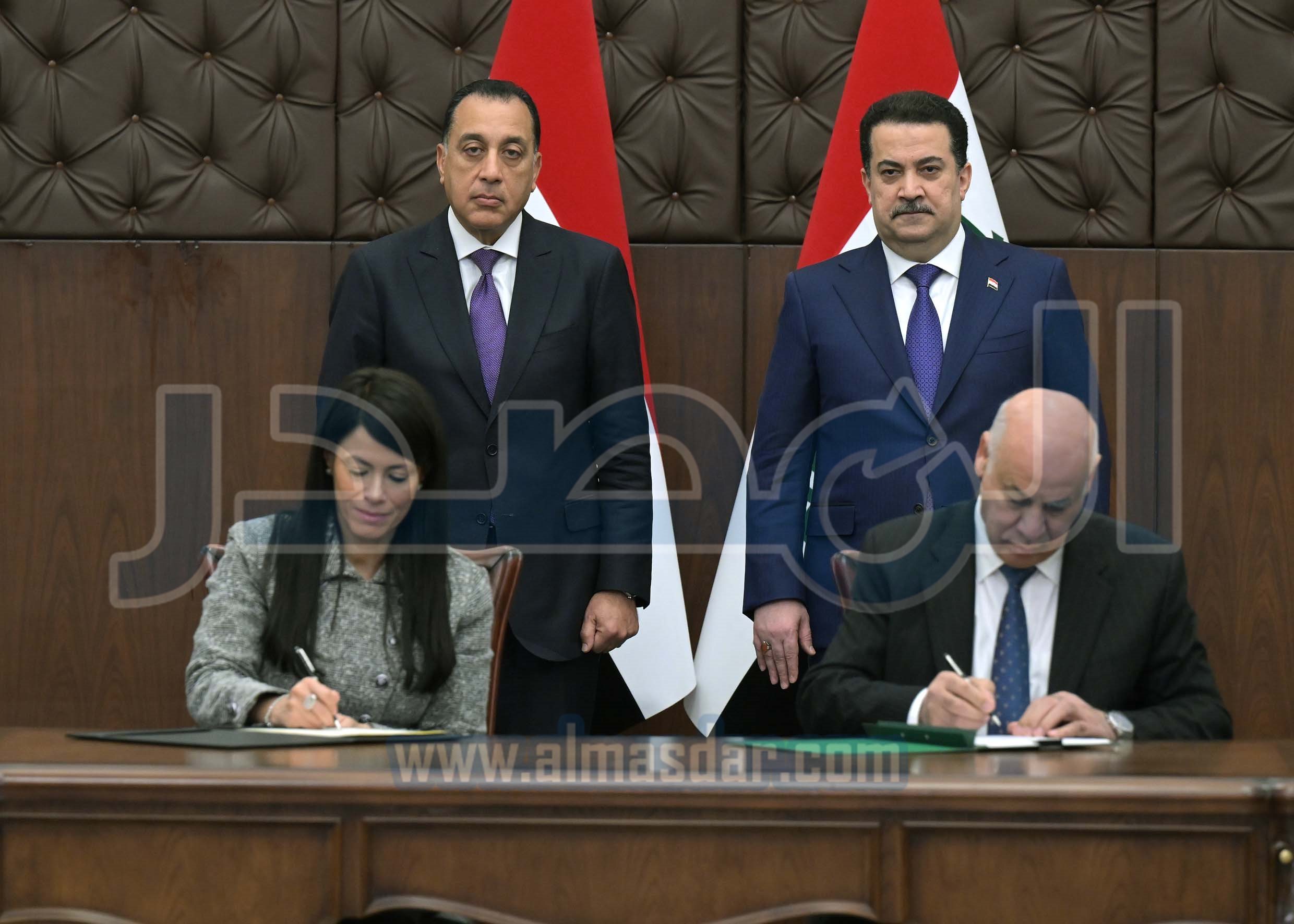 بروتوكول تعاون بين رئيسا وزراء مصر والعراق