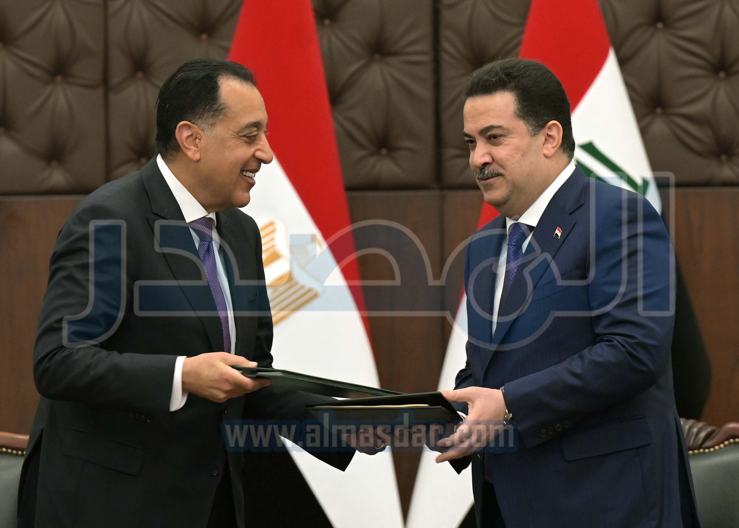 بروتوكول تعاون بين رئيسا وزراء مصر والعراق