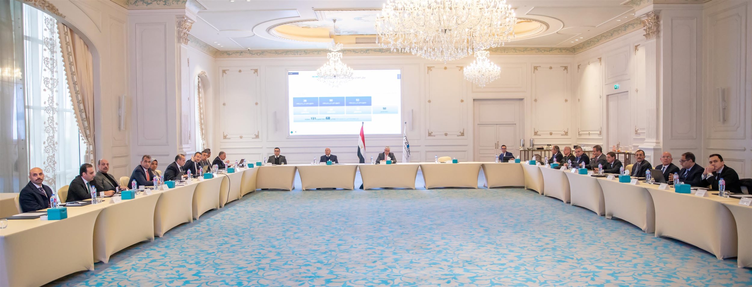 الاجتماع الرابع لمجلس إدارة اقتصادية قناة السويس