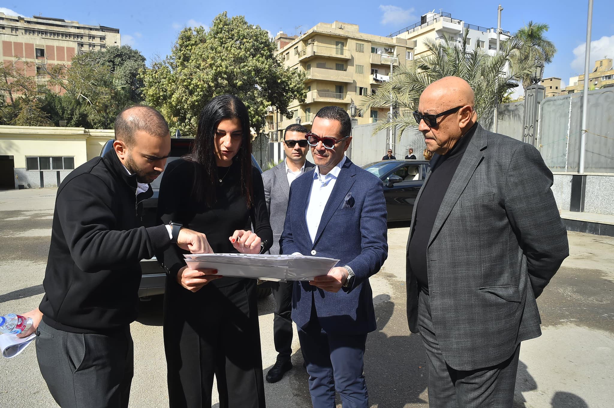 الخطيب يتفقد عدد من الأصول التابعة لصندوق مصر السيادي