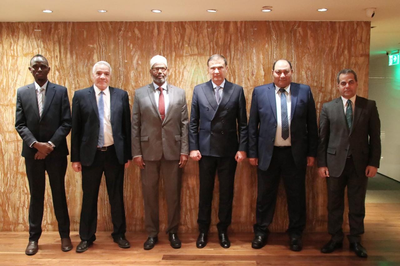 وزير الزراعة يستقبل وزير الزراعة والري الصومالي