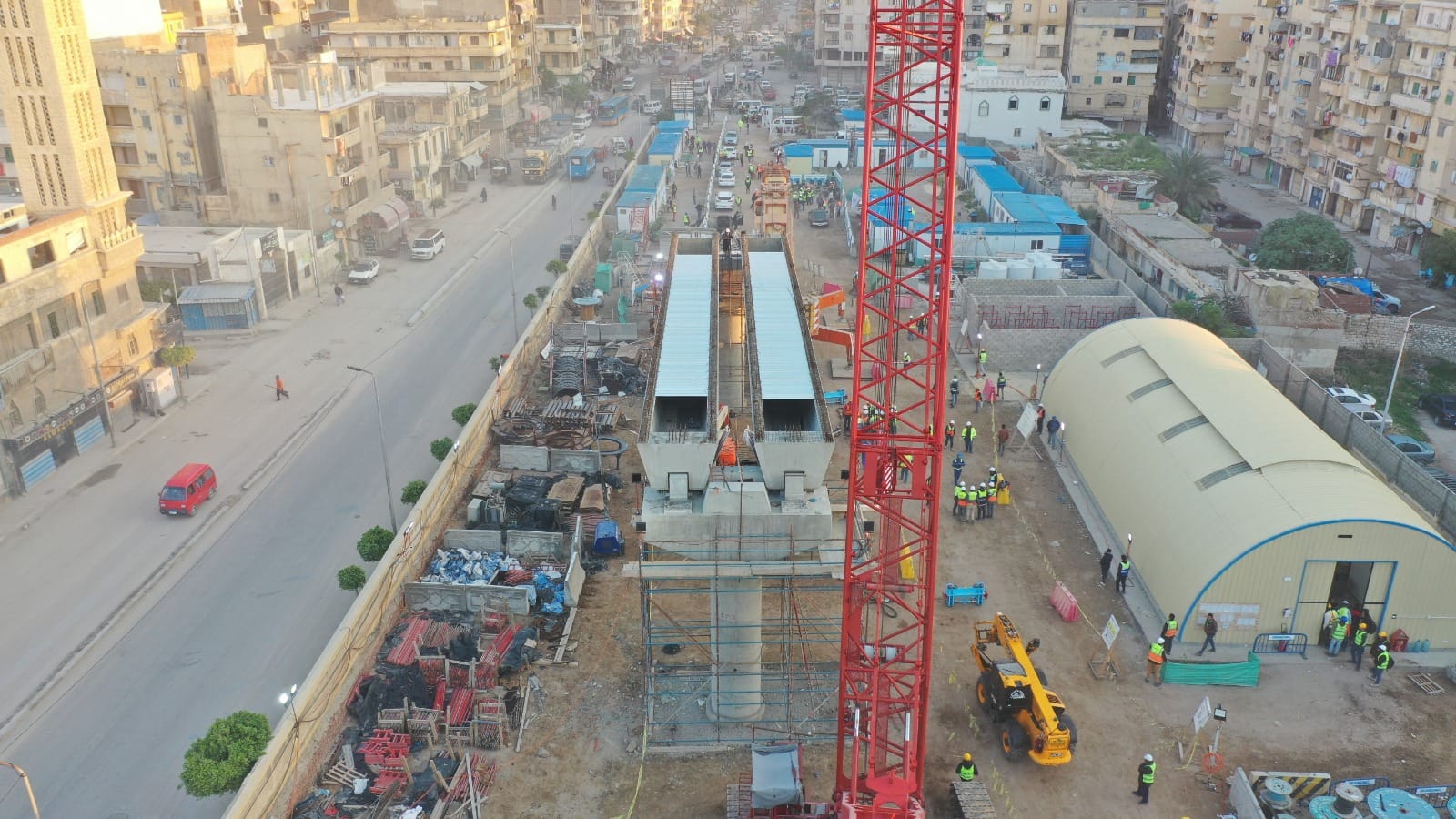 تنفيذ مشروع المرحلة الأولى من مترو الإسكندرية