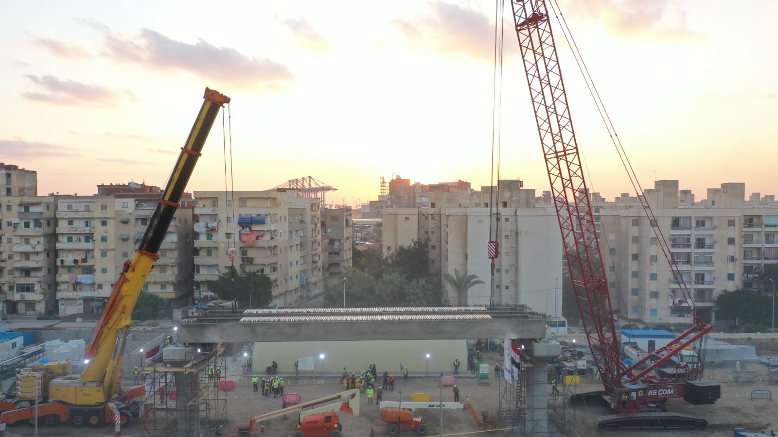 تنفيذ مشروع المرحلة الأولى من مترو الإسكندرية