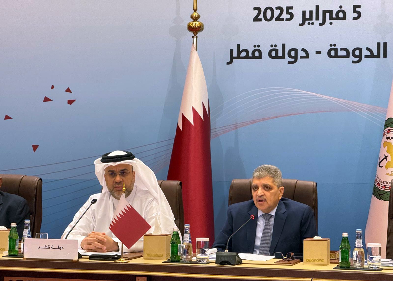 اجتماع مجلس إدارة اتحاد الموانيء البحرية العربية بالدوحة