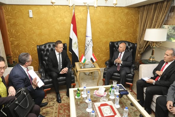 وزير الصناعة والنقل يلتقي وزير الخارجية والتجارة المجري