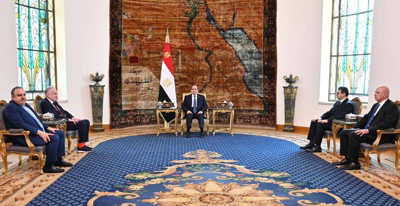 الرئيس عبد الفتاح السيسي يلتقي رئيس الكونجرس اليهودي العالمي