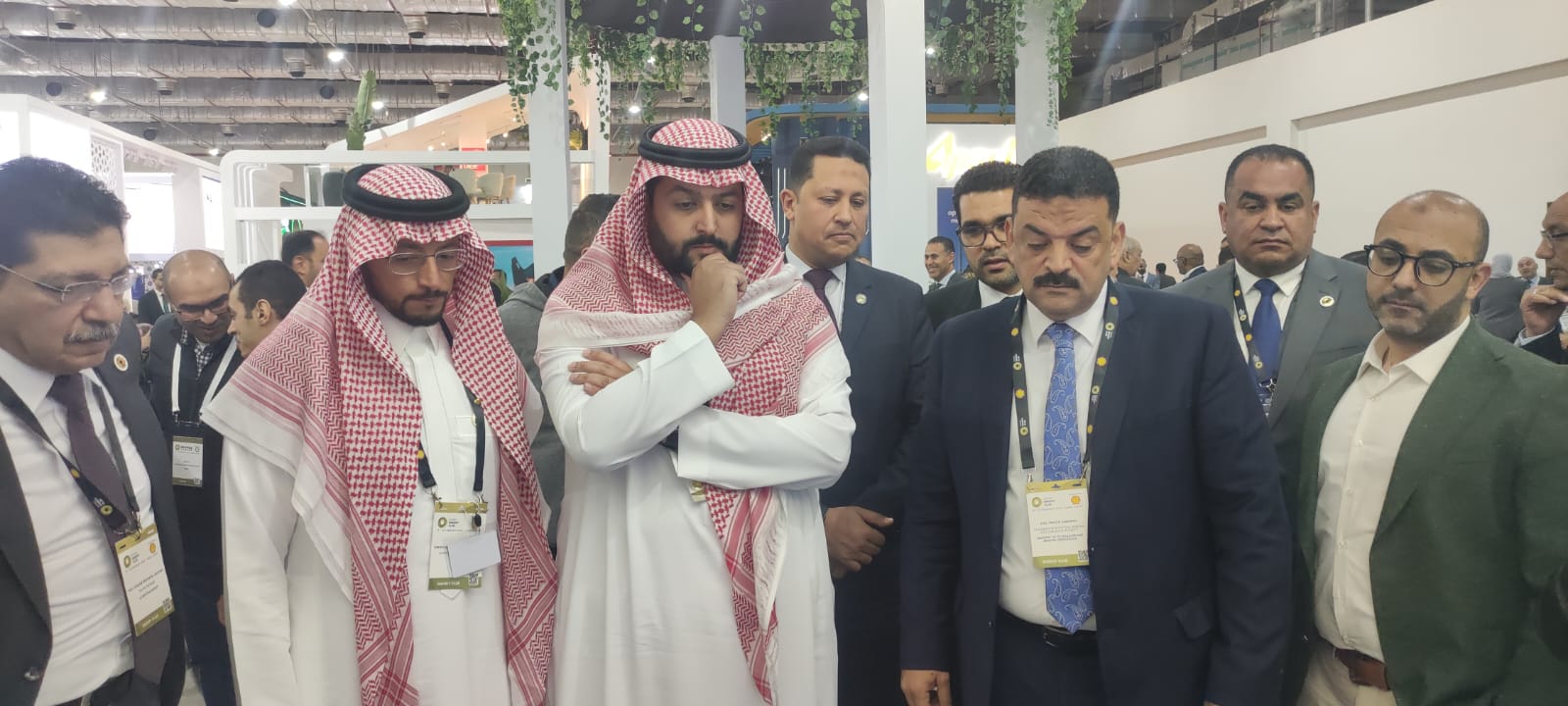 اجتماع رئيس الهيئة العامة للثروة المعدنية مع وفد شركة AHQ السعودية
