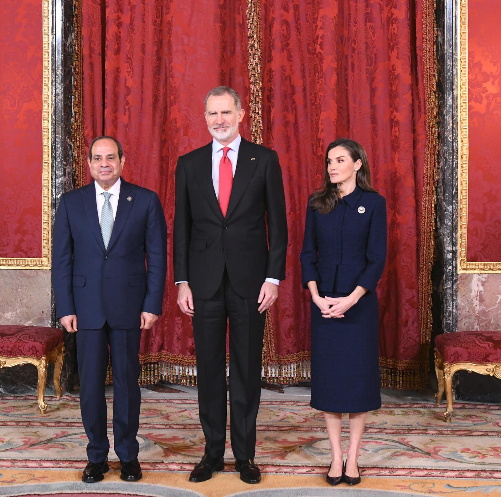 الرئيس السيسي يلتقي الملك فيليب السادس ملك أسبانيا