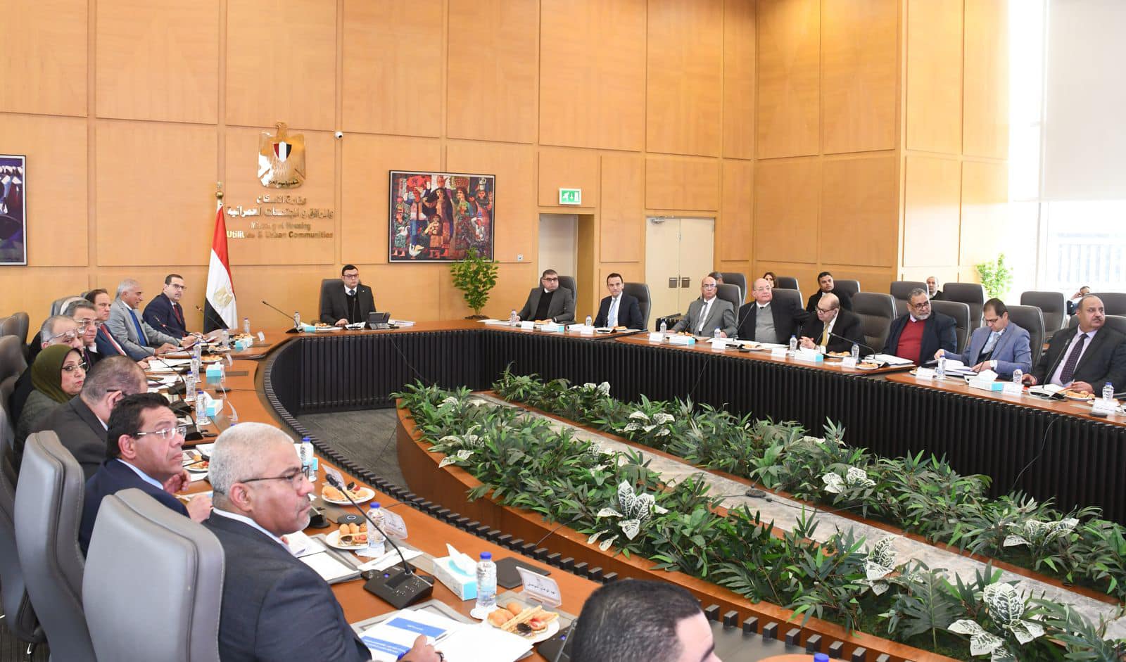 المجتمعات العمرانية تعتمد قائمة المركز المالى والحسابات الختامية