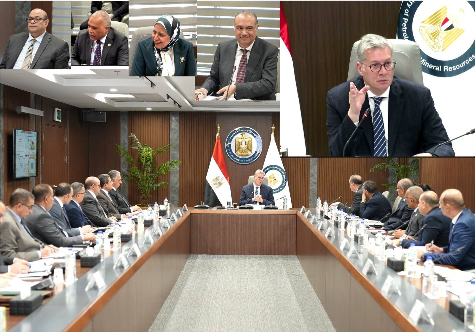وزير البترول يوجه بوضع خطة لتسريع تنمية اكتشافات الغاز غير المنماة