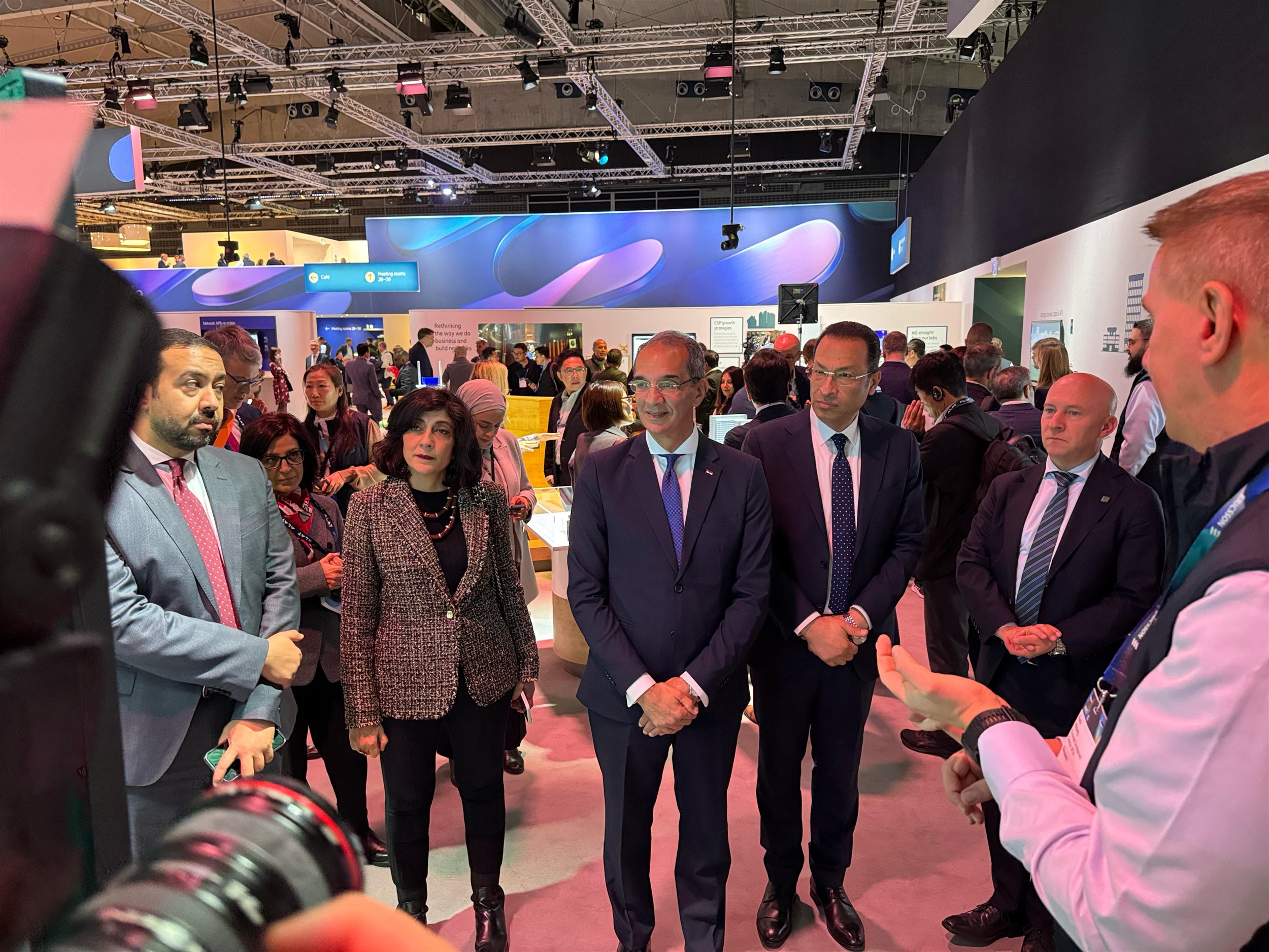 طلعت يشارك في المعرض والمؤتمر الدولى للمحمول MWC 2025