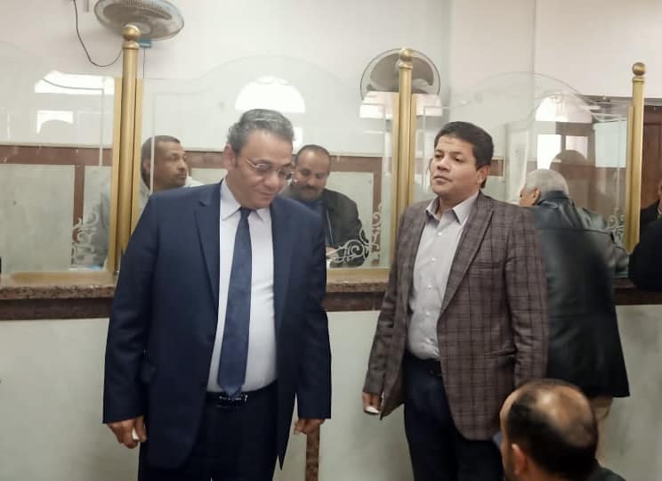 مسئولو الإسكان يتابعون حجم التصرفات العقارية بالمنيا الجديدة
