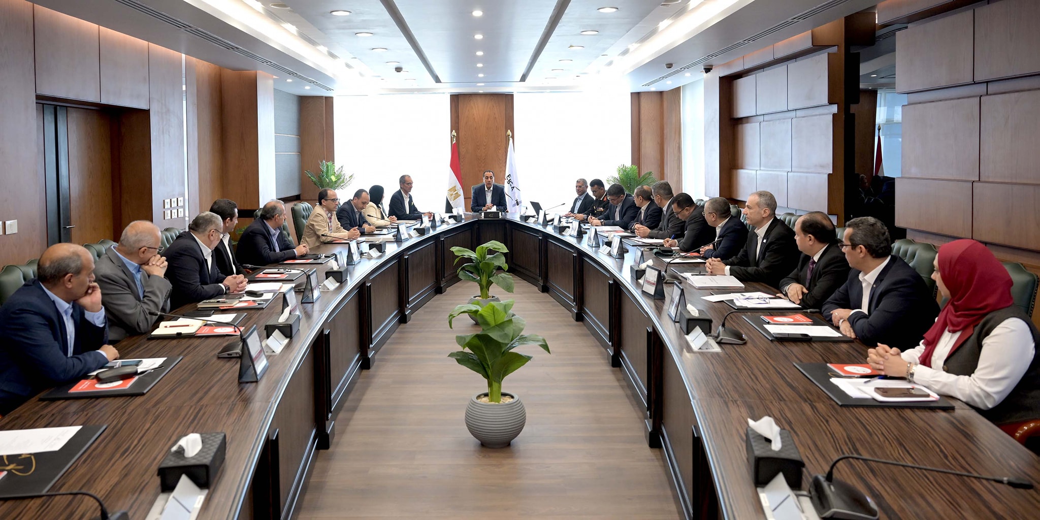 الاجتماع العاشر لمجلس إدارة وكالة الفضاء المصرية