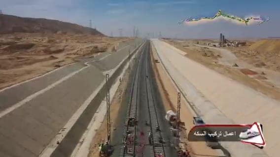 وزير النقل يتفقد مشروع الخط الأول من شبكة القطار الكهربائي