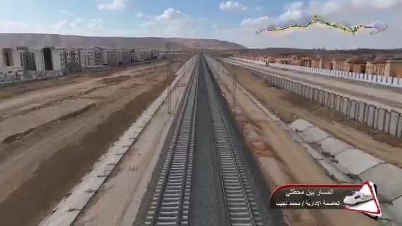 وزير النقل يتفقد مشروع الخط الأول من شبكة القطار الكهربائي