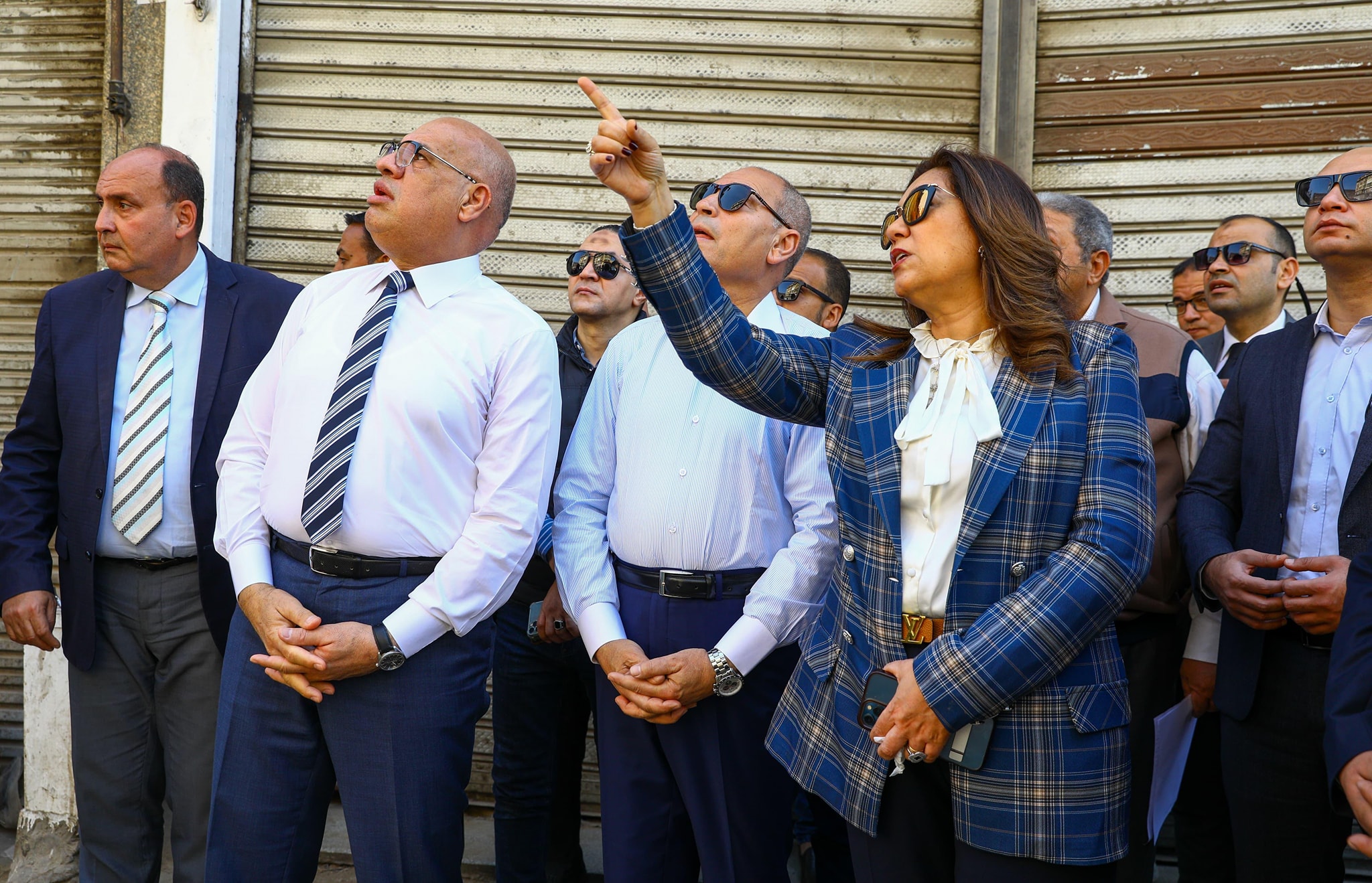وزيرة التنمية المحلية تتفقد بدء أعمال تطوير سوق العتبة