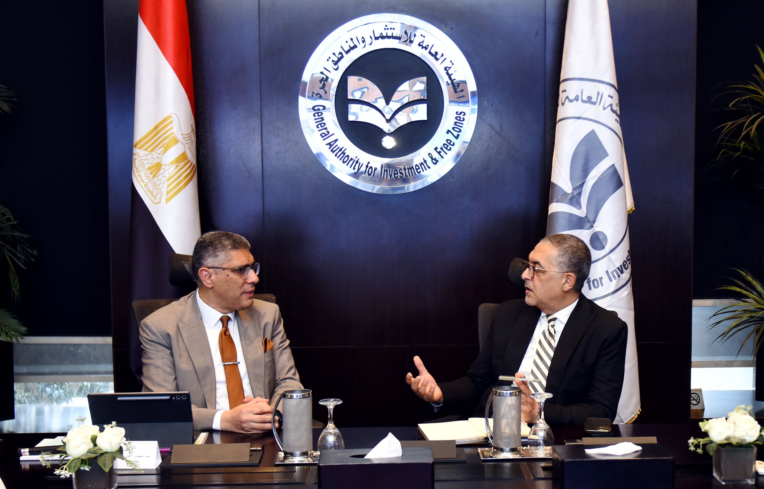 تعاون بين الهيئة العامة للاستثمار ومحافظة الجيزة