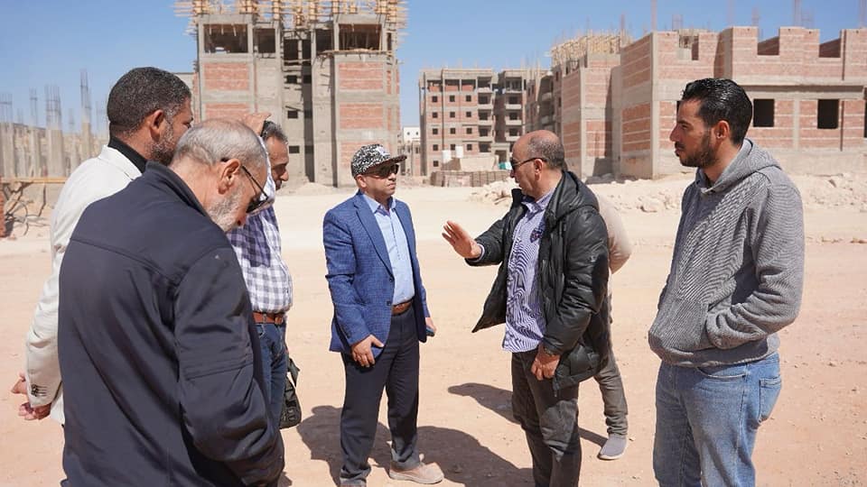دفع العمل بوحدات سكن لكل المصريين بمدينة سوهاج الجديدة