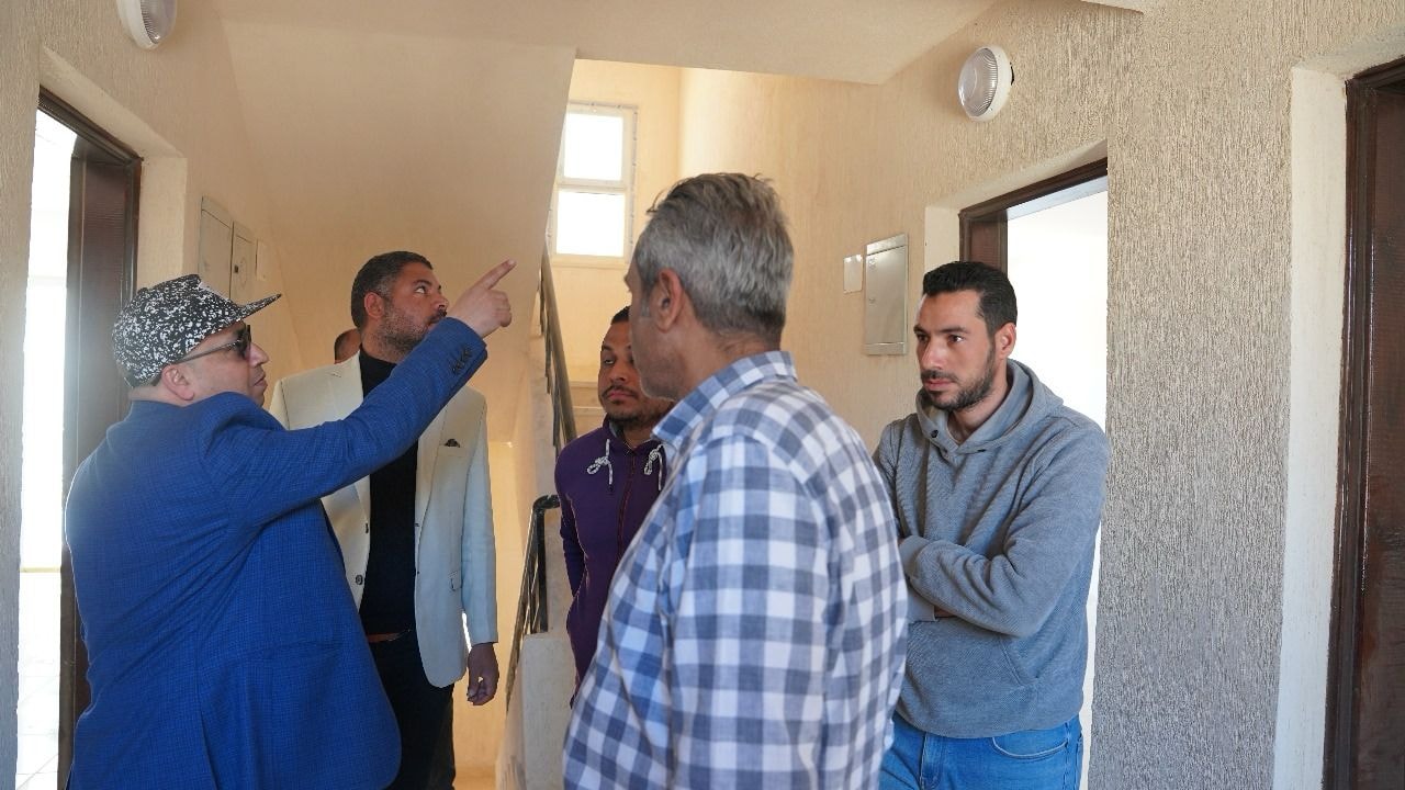 دفع العمل بوحدات سكن لكل المصريين بمدينة سوهاج الجديدة